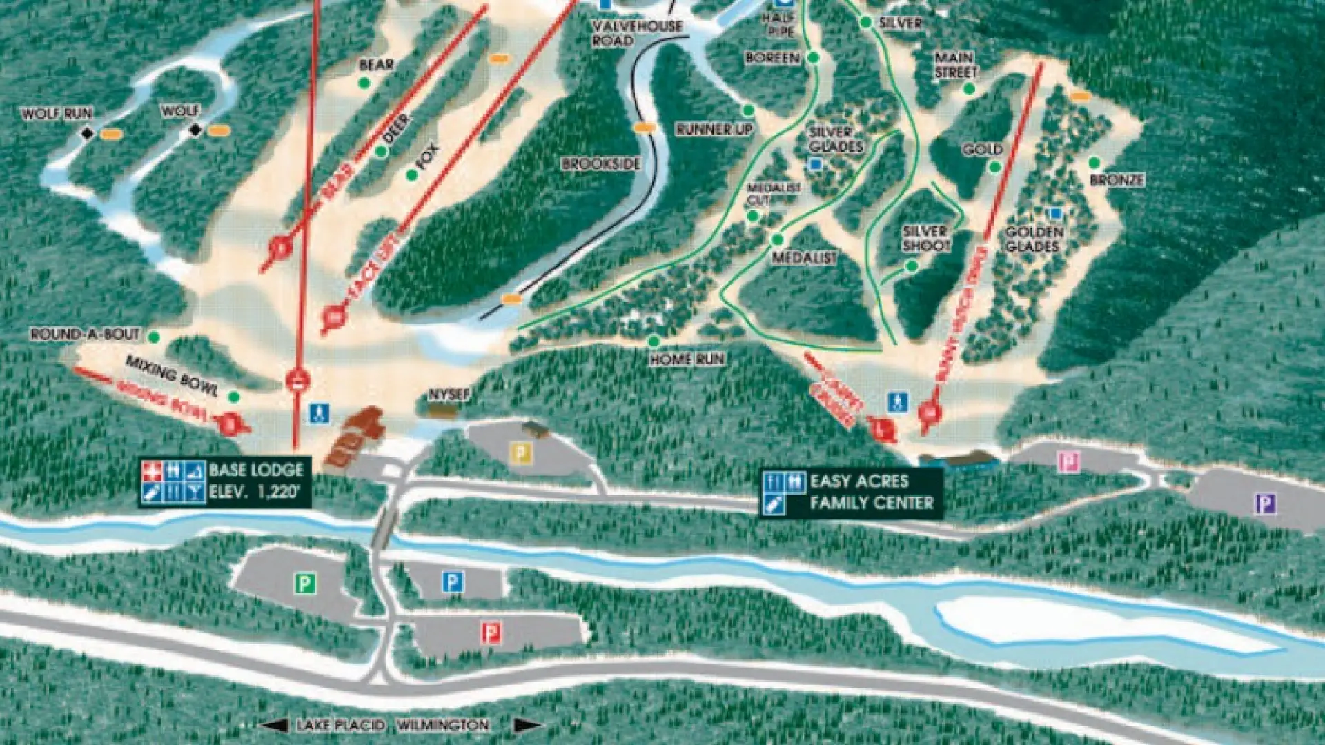 Whiteface Mountain Ski Area Parking