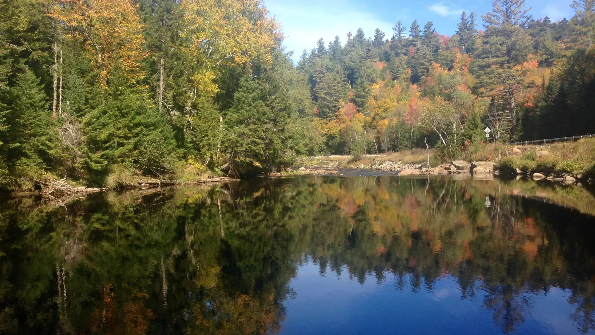 This is a great area to see the colors in the fall.