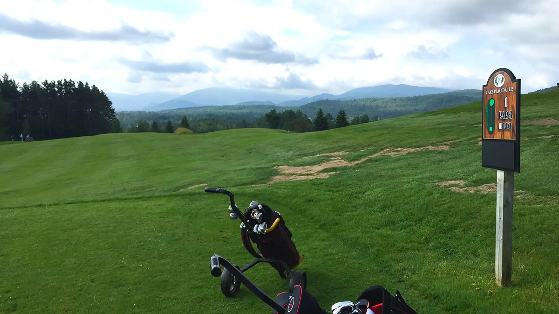 First tee on the Pristine 9