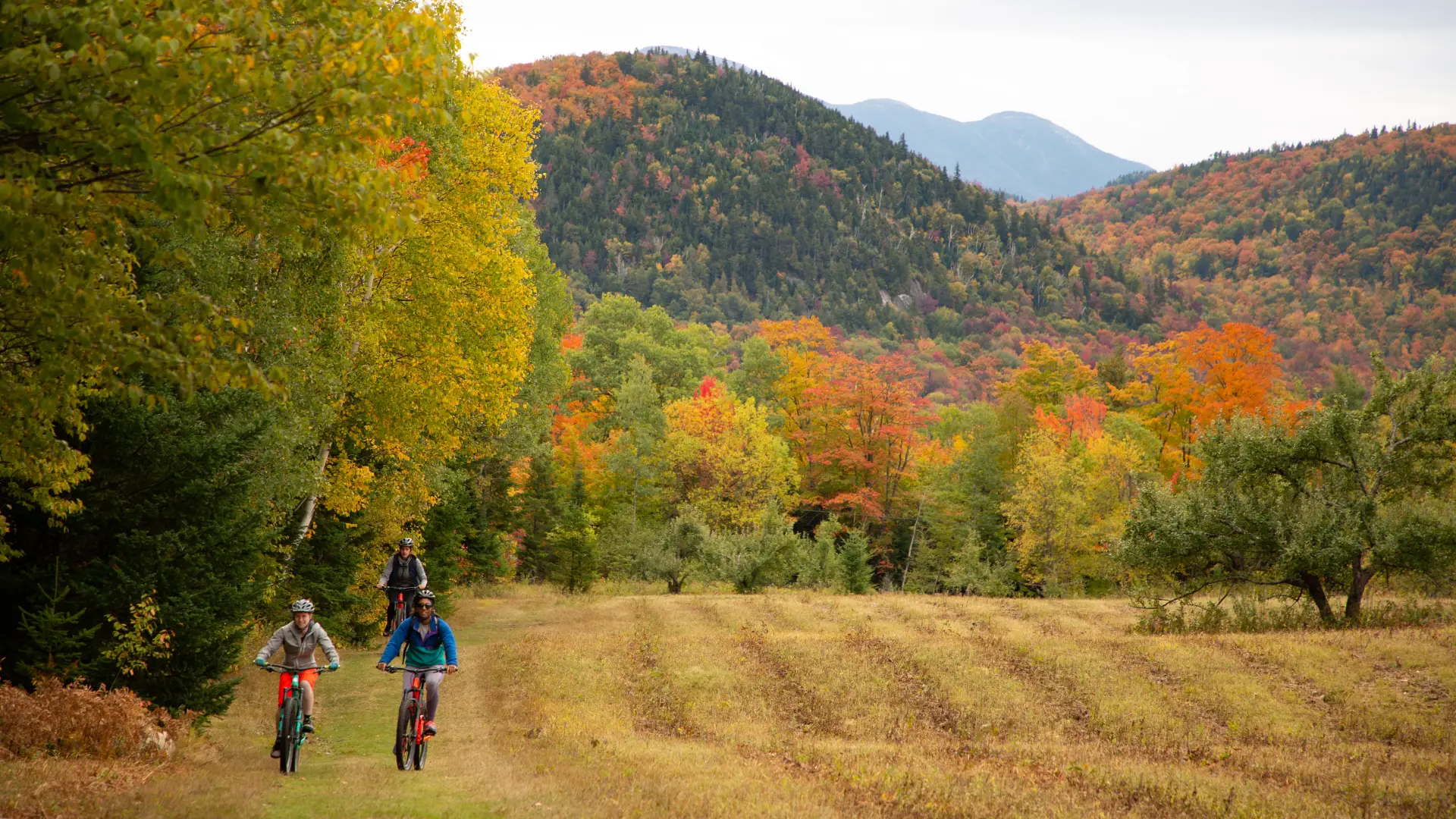 Heaven Hill trails show off the beauty of the meadows and the mountains.