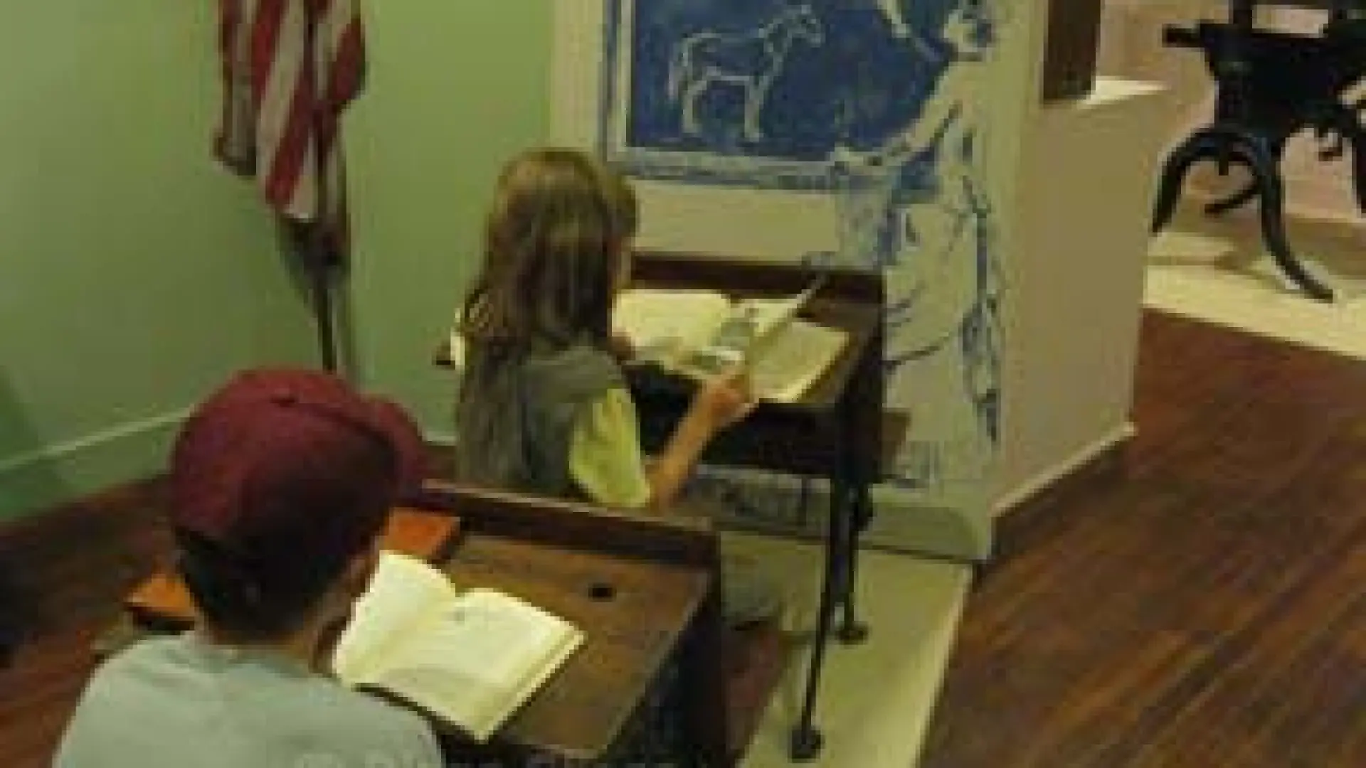 Etown Museum school room