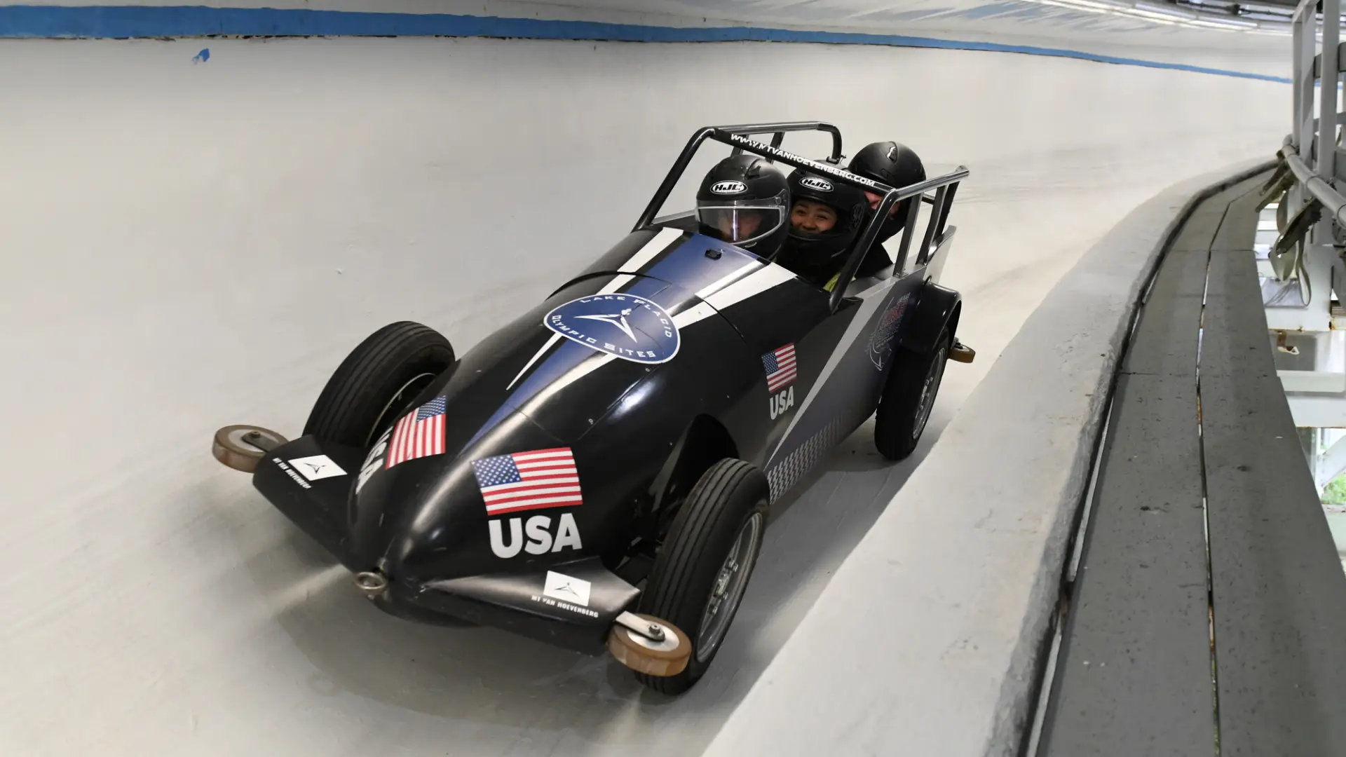 Summer bobsled Lake Placid Experience