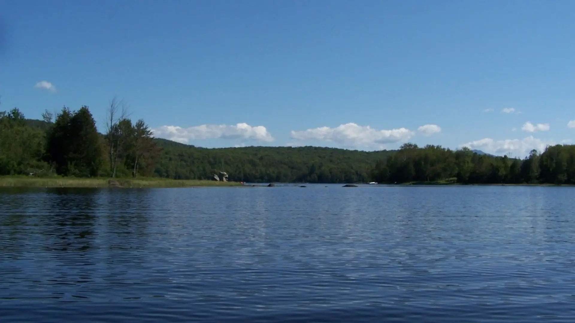 View from Newcomb boat launch