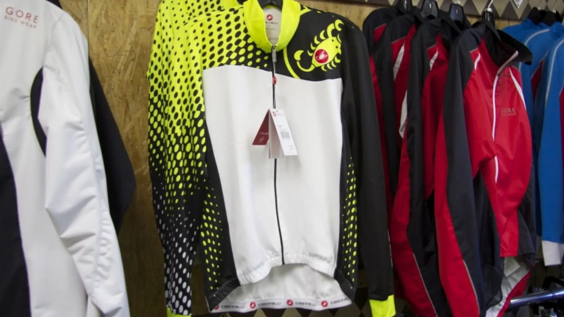 Long Sleeve, bright colored jerseys are a must for fall riding