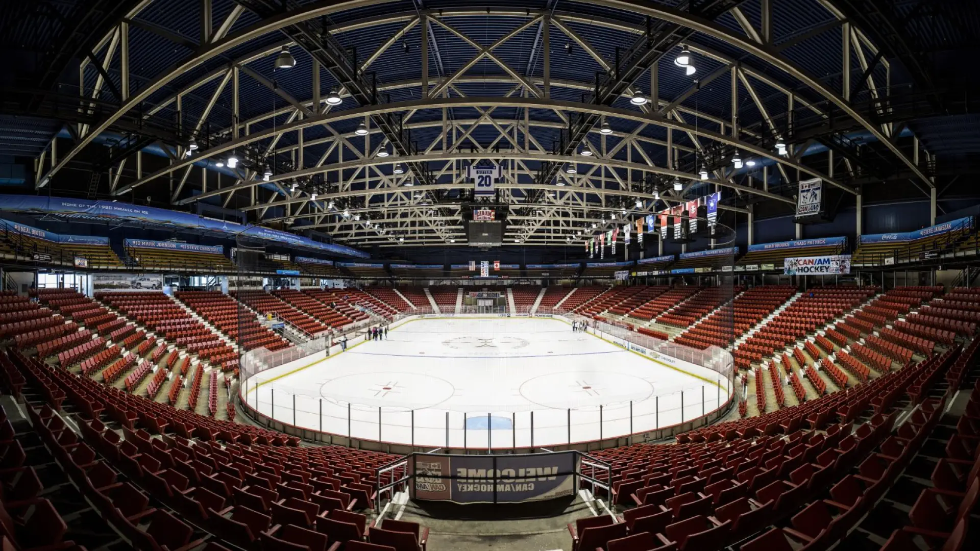 The 1980 Herb Brooks Arena, where the famous