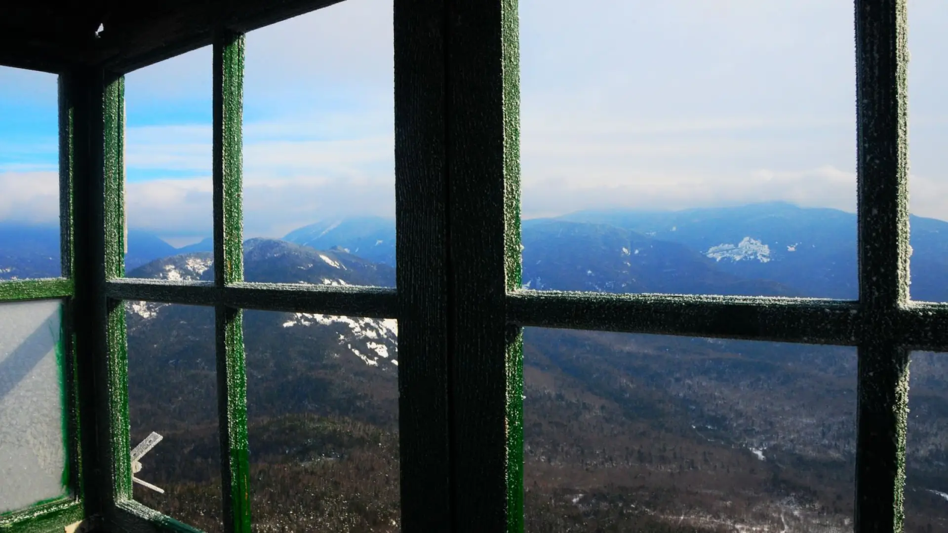Looking towards the High Peaks.