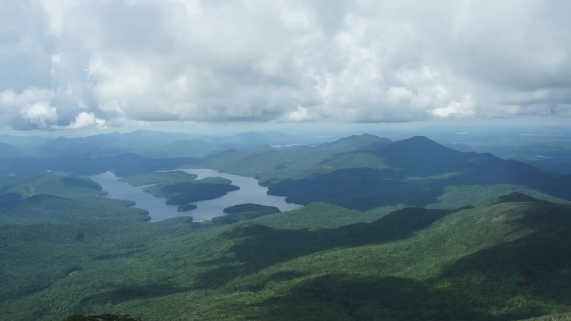 Lake Placid from Whiteface Mountain