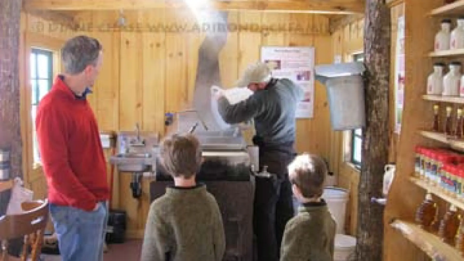 Making maple at the golden arrow