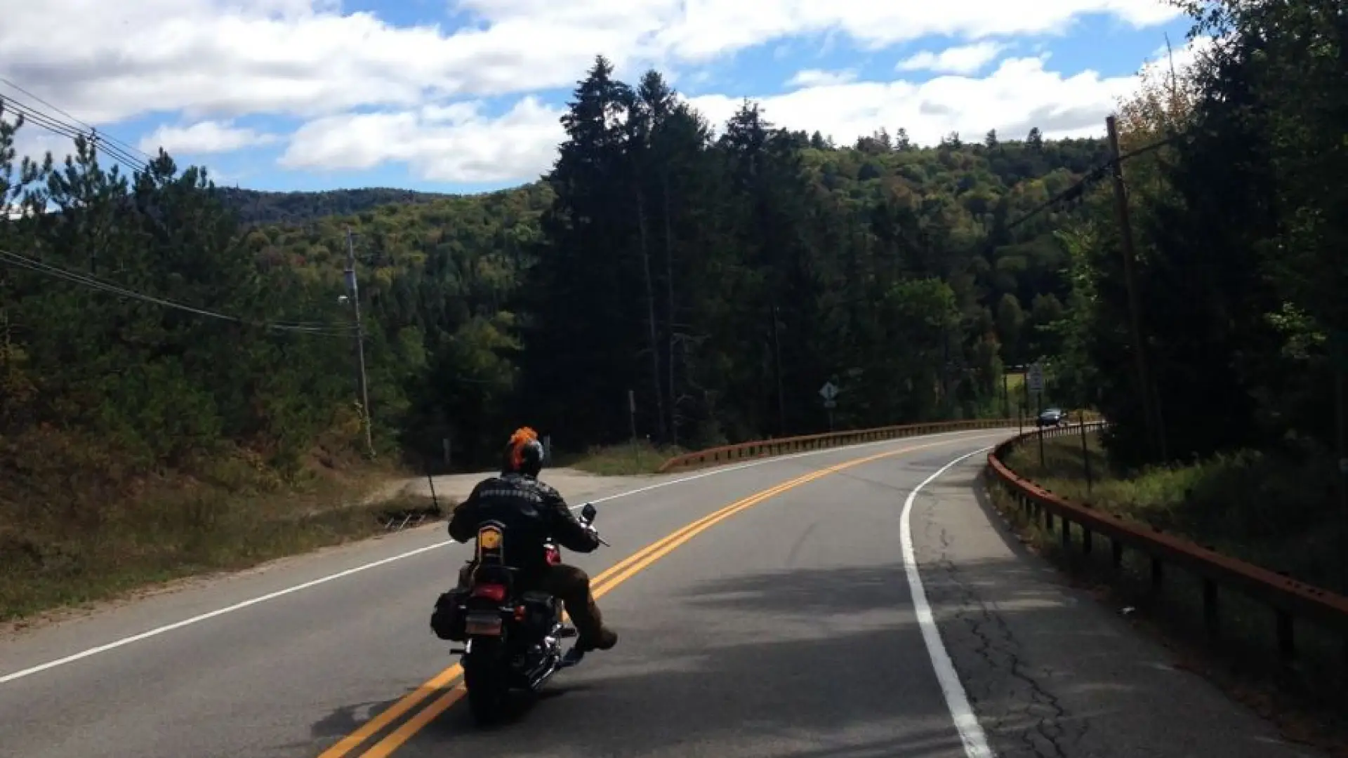 On the open road!
