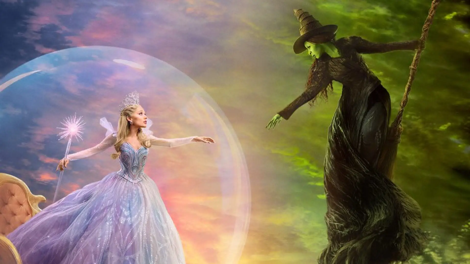 "Wicked: For Good" movie promo image