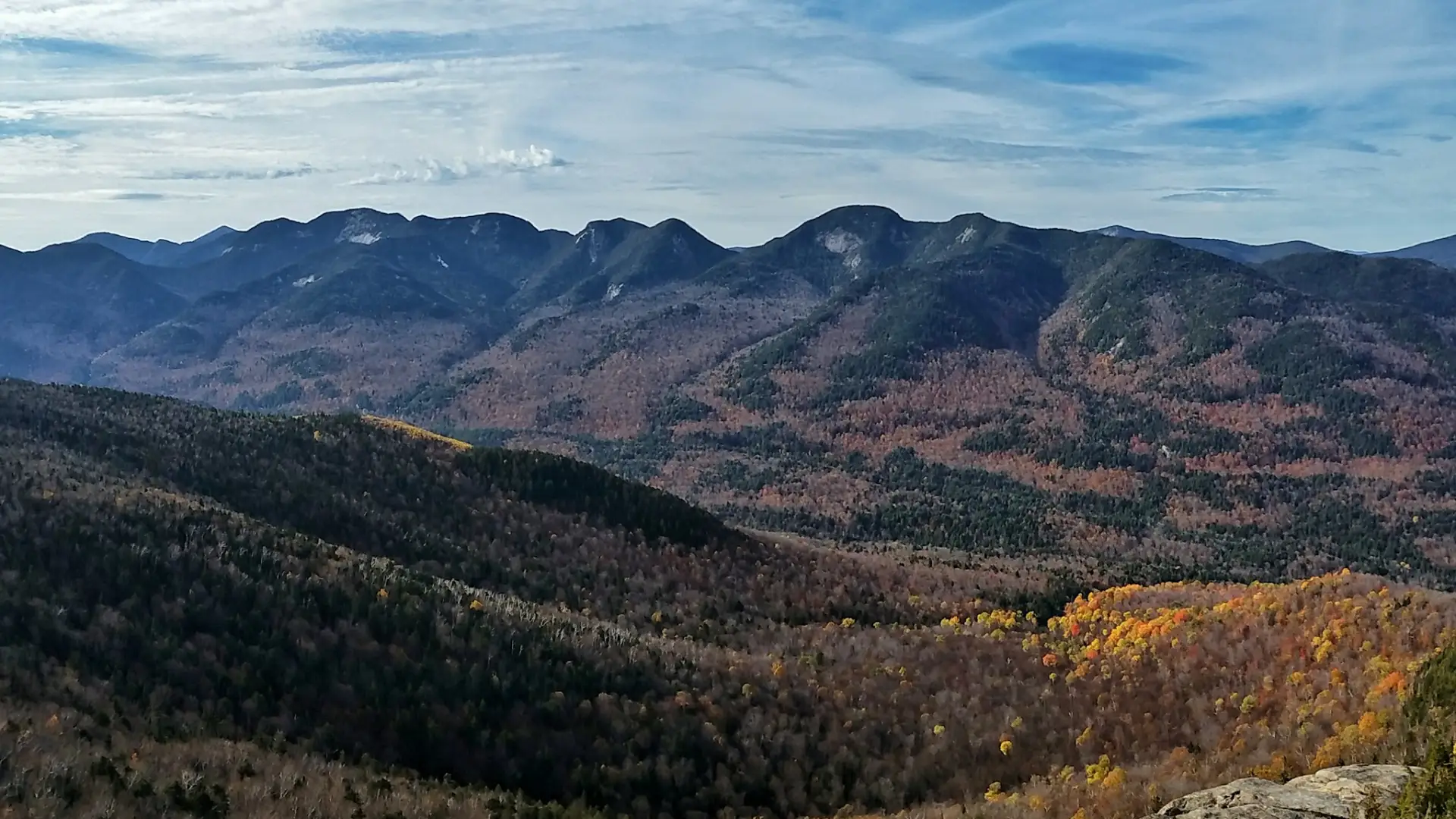 Noonmark is one of the higher mountains in the Adirondacks.