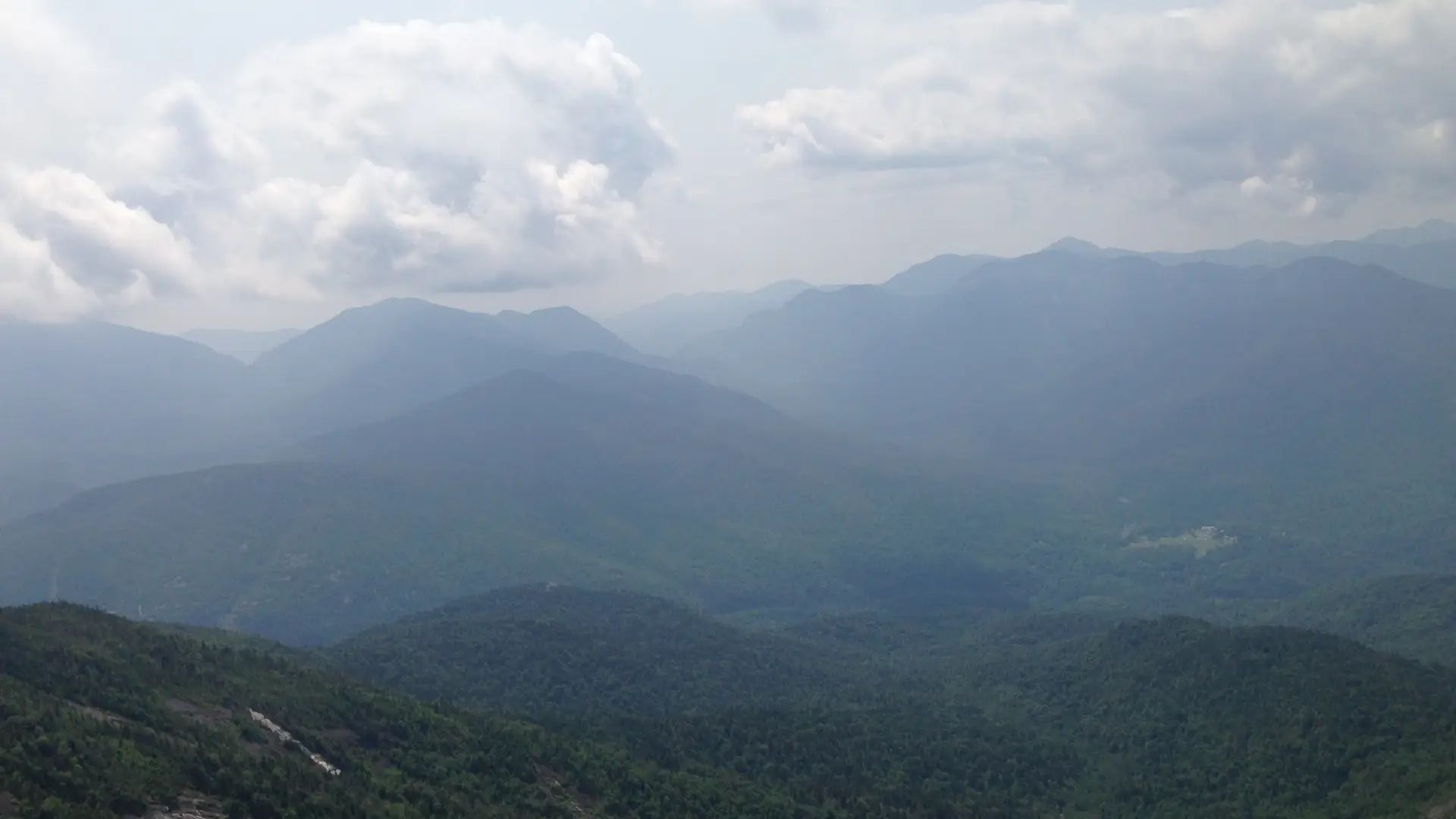 Views like these are part of the Giant Mountain Wilderness trail.