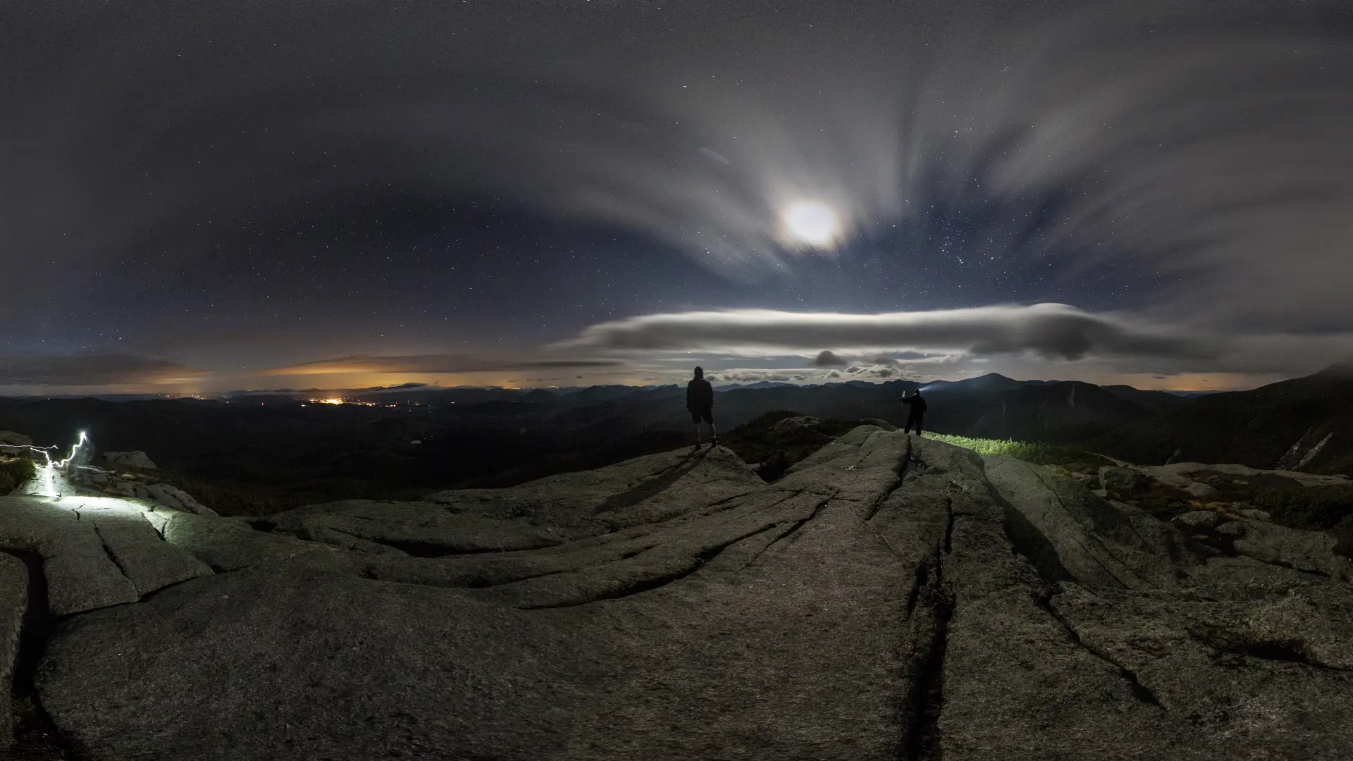 The glory of the MacIntyre Range of the Adirondacks.