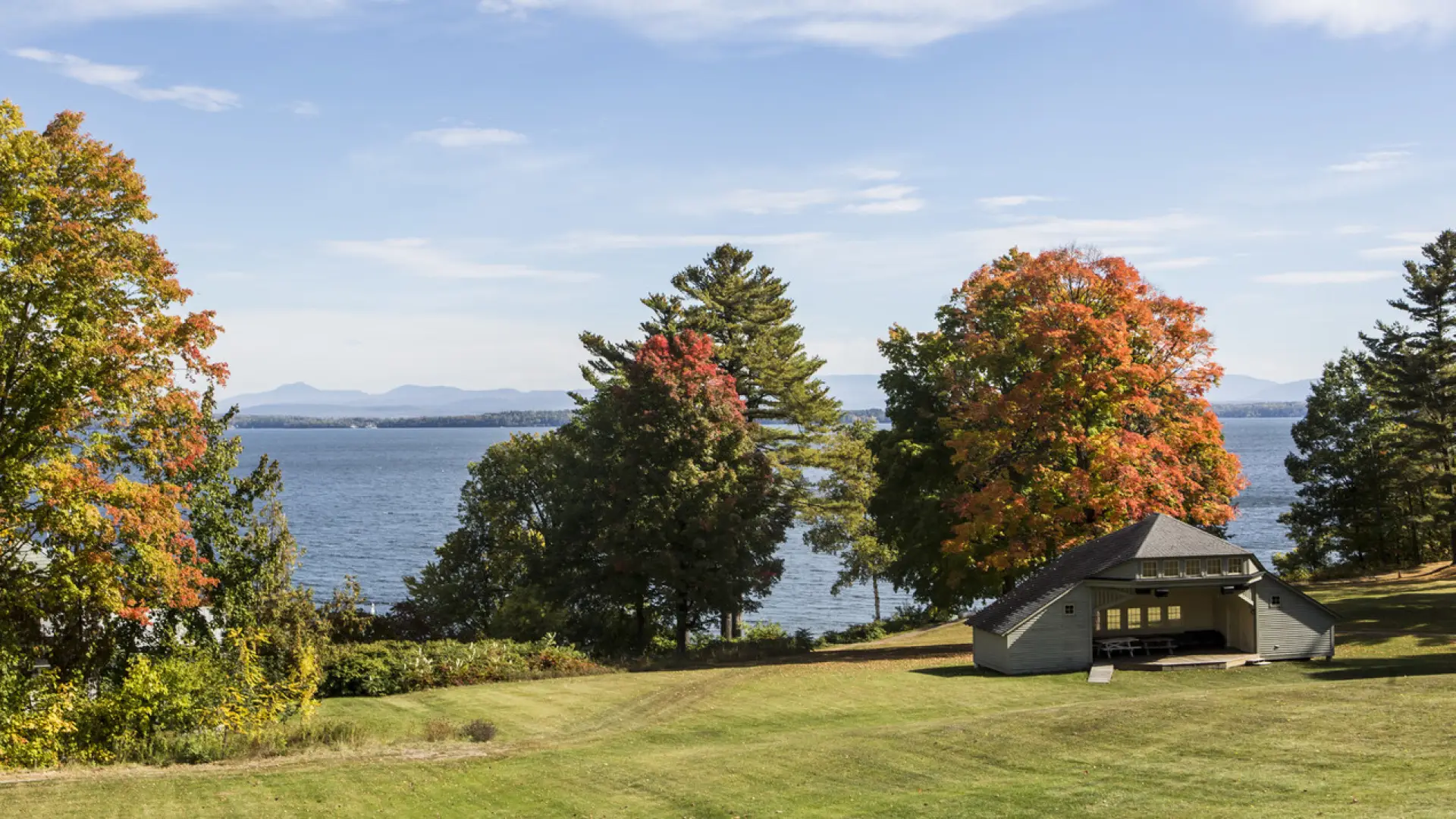 Go down to sea level in less time than it takes to have lunch, and see the leaves in an earlier state.