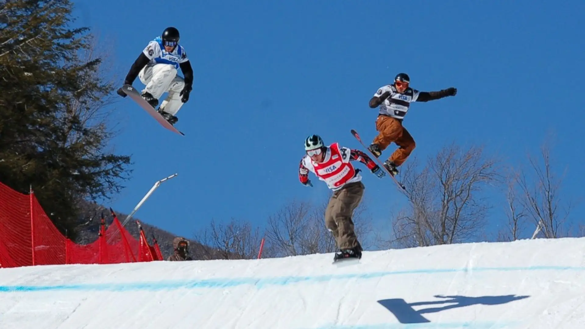 Snowboard cross