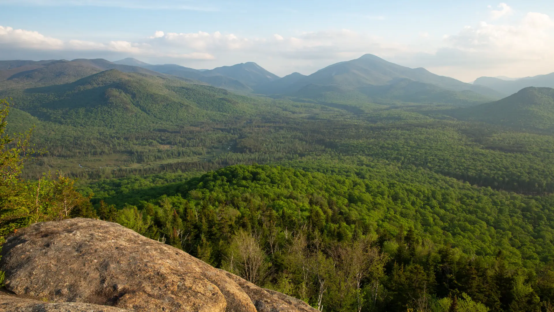 The view from the top of Mt Van Hoevenberg