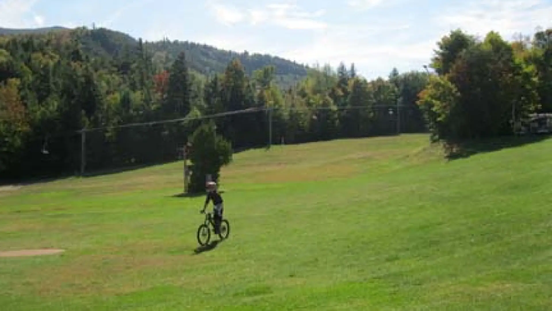 mountain biking at Whiteface