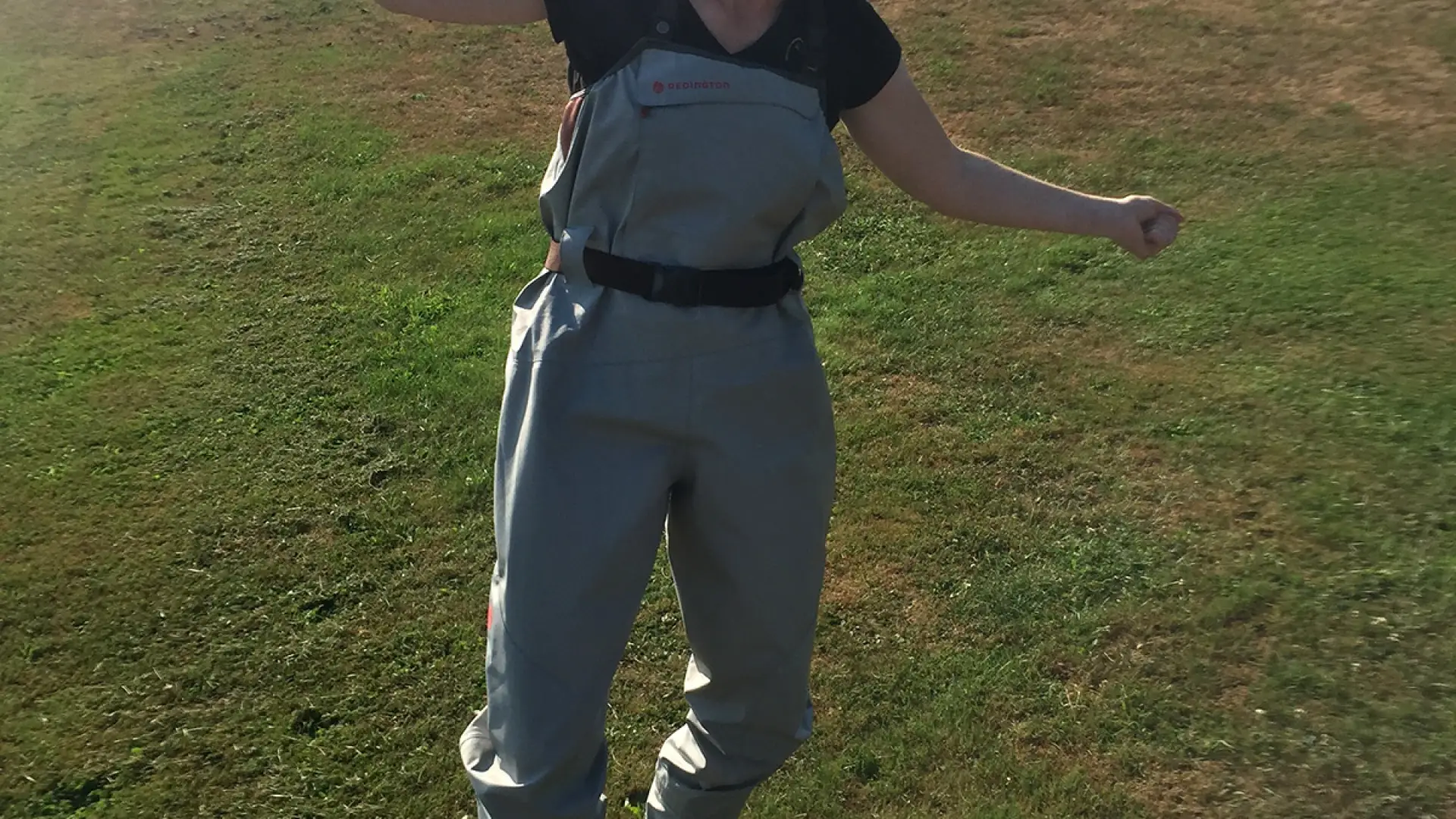 Do these waders make me look waterproof?
