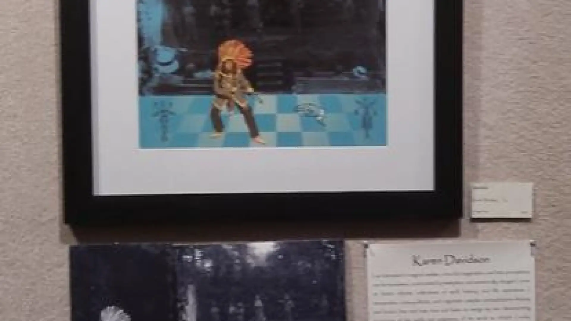 Karen Davidson piece in Reimaging Art Show