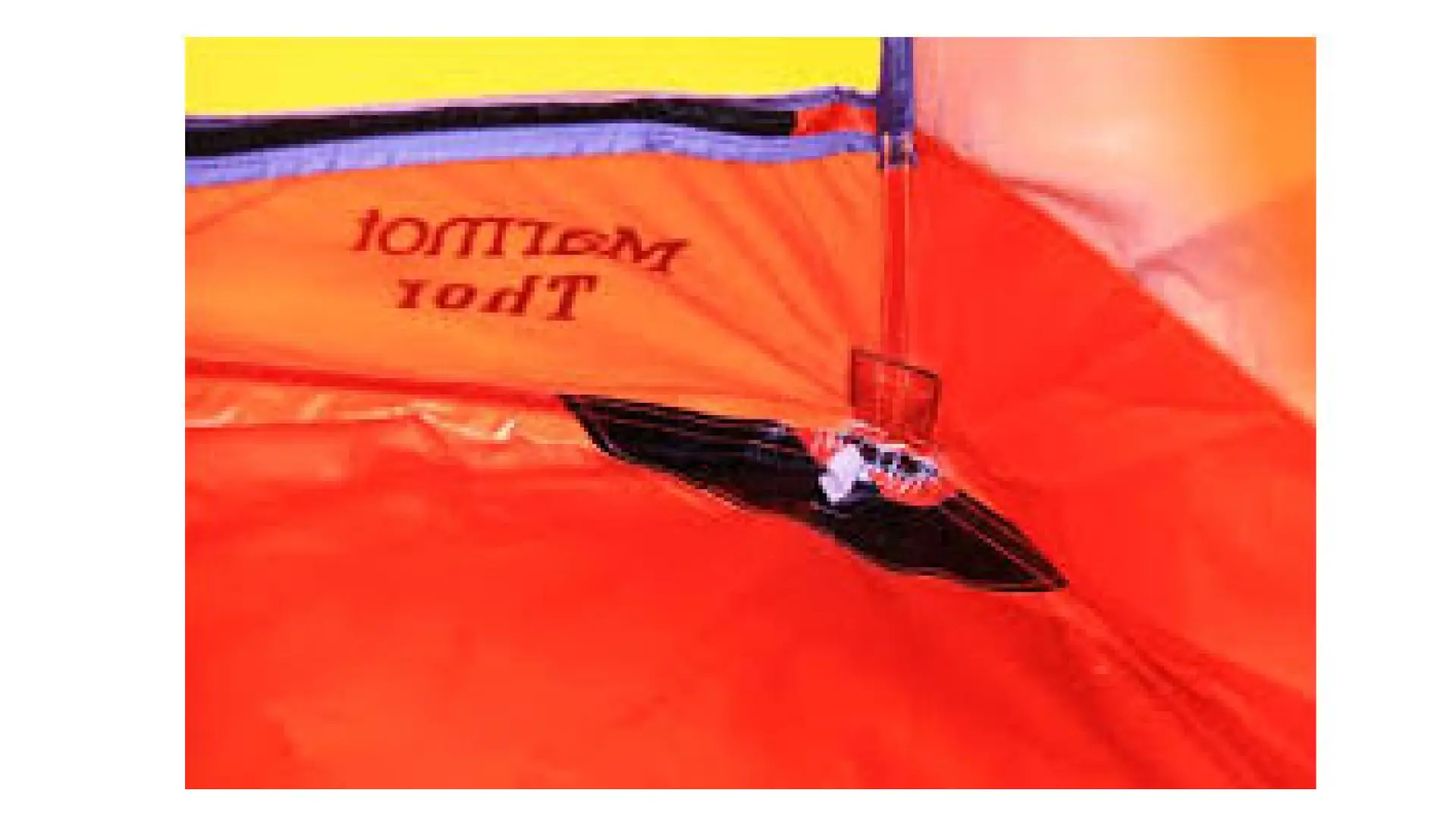 Tent floor rip