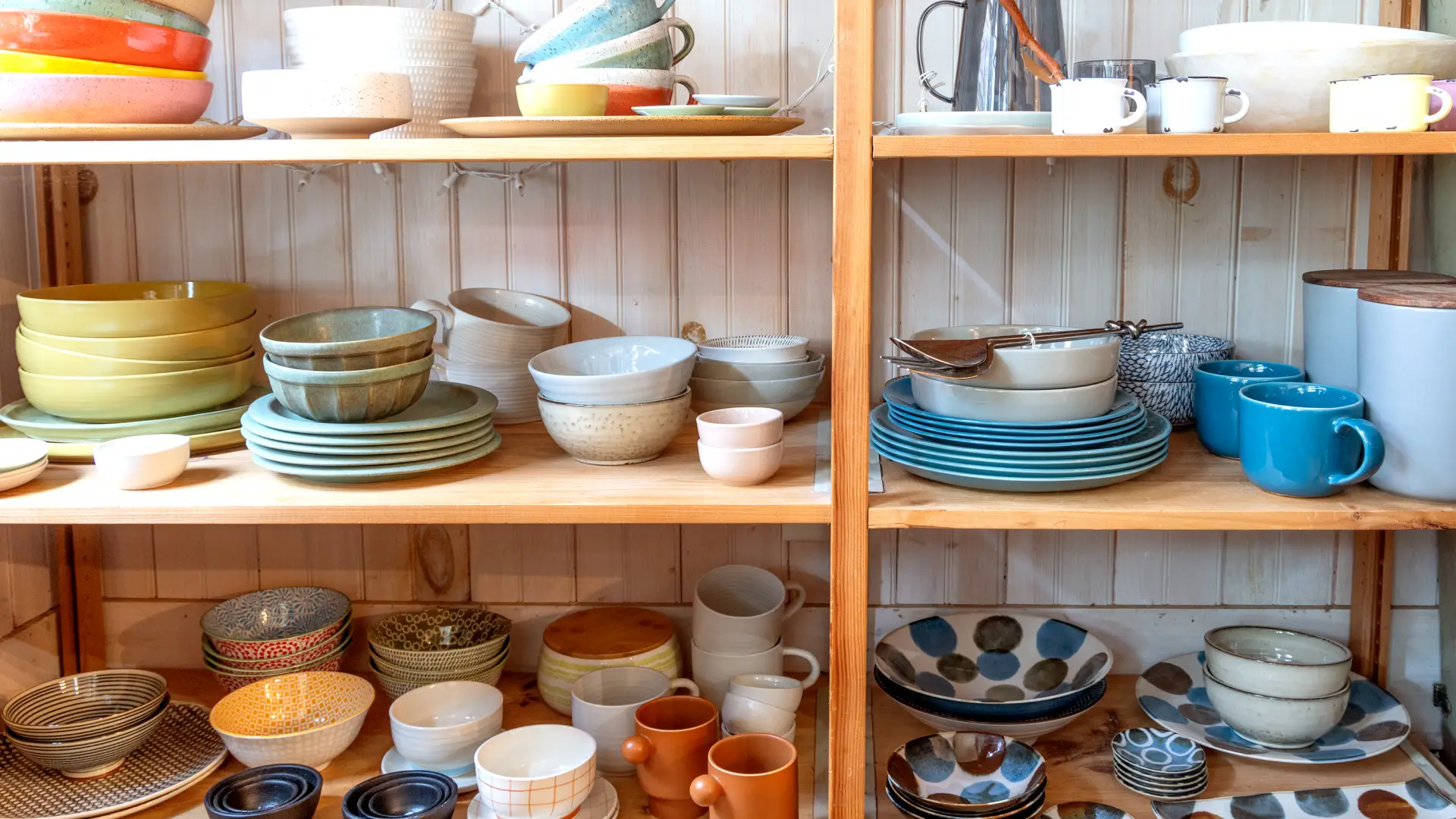 Bowls in every shape, size and color.