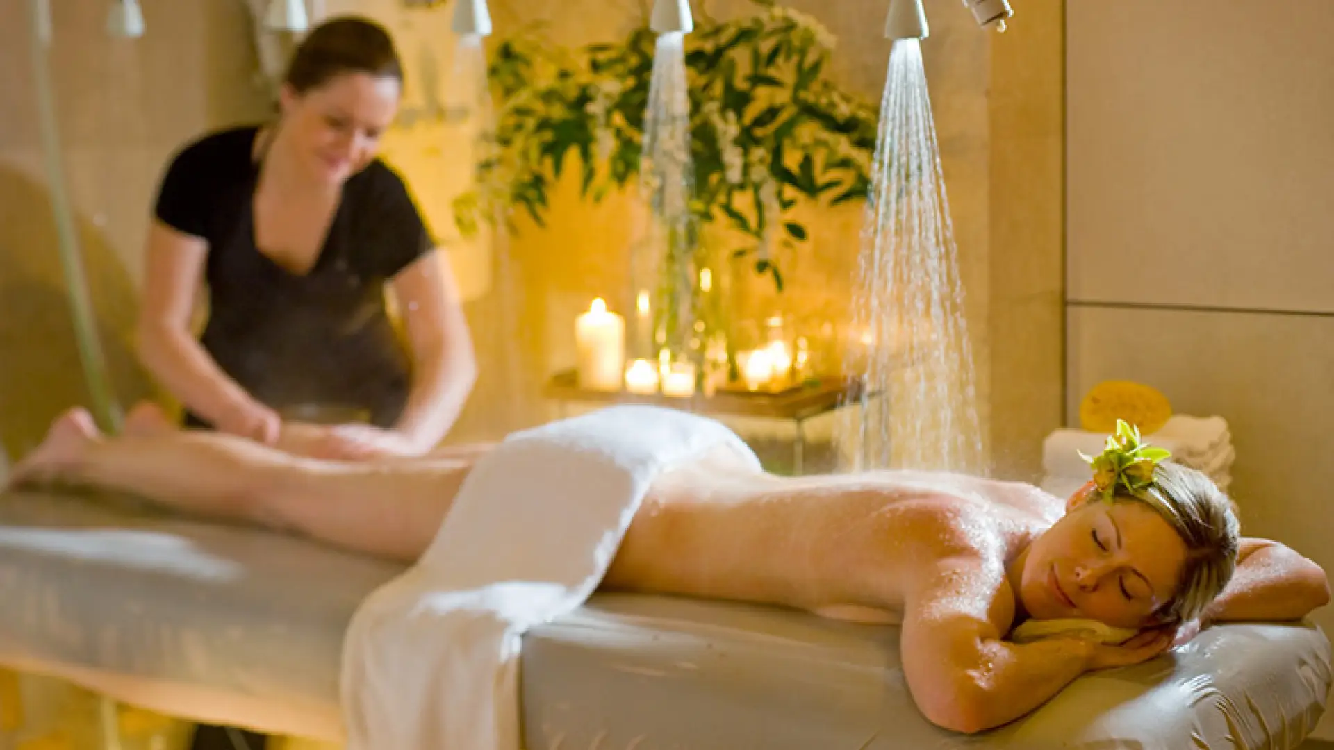 Vichy Shower at the Mirror Lake Inn Spa