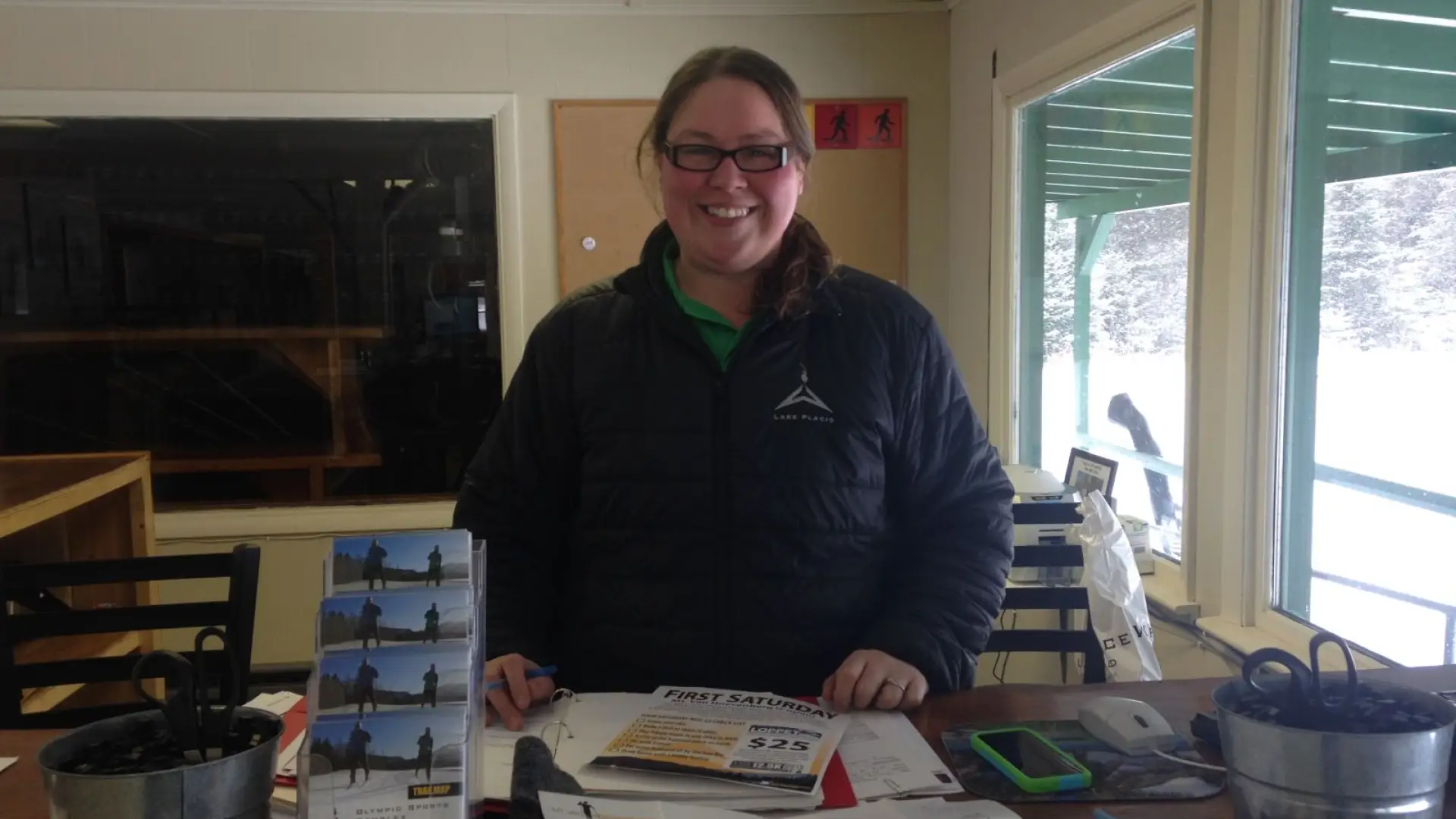 Crystal welcomed me with a smile and lots of useful information - thank goodness for our friendly locals!