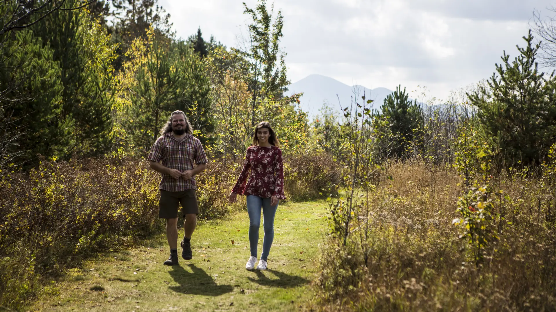 Trails on the John Brown's Farm historic site.