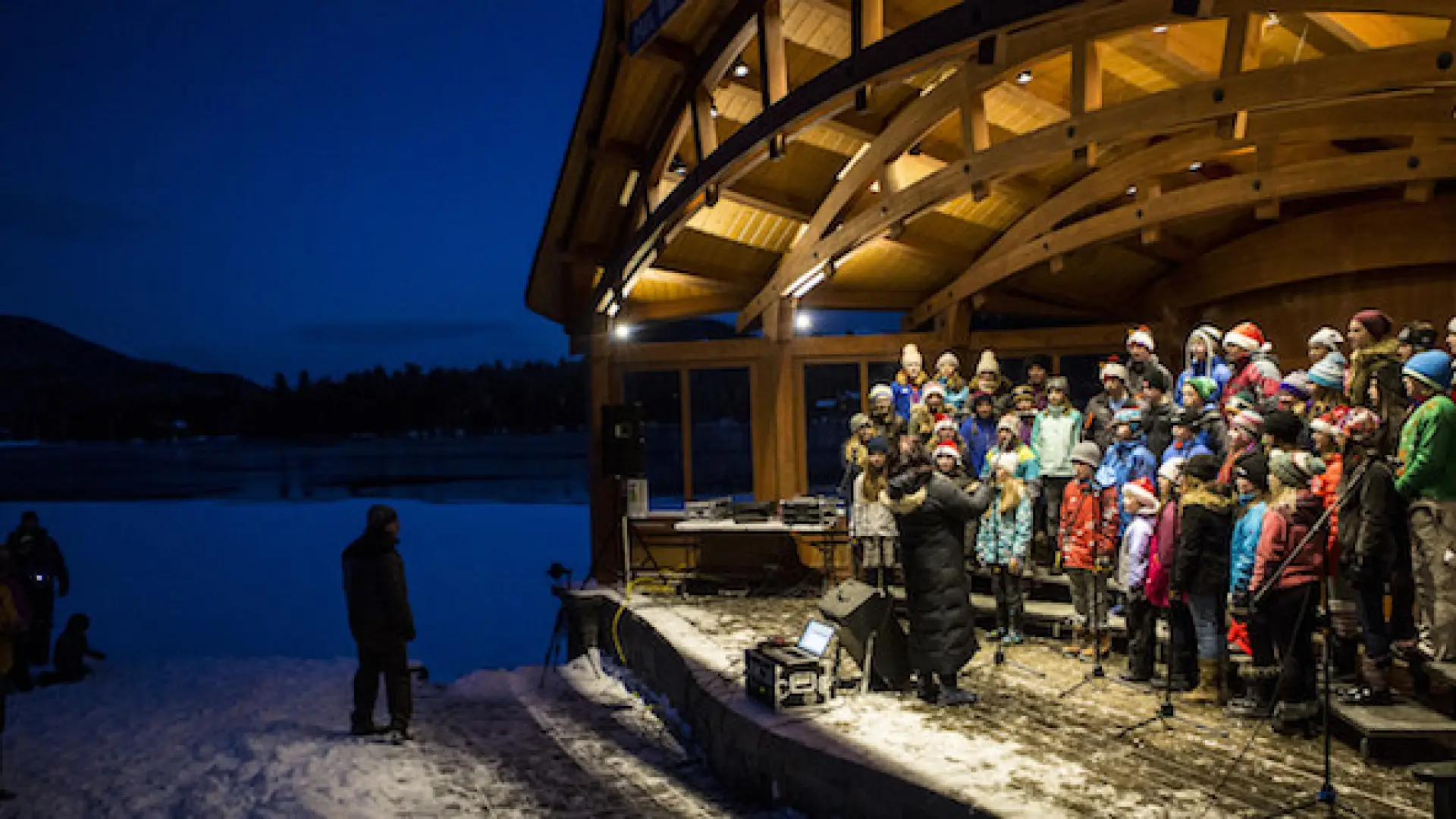 Real voices, real Christmas carols, real favorites.