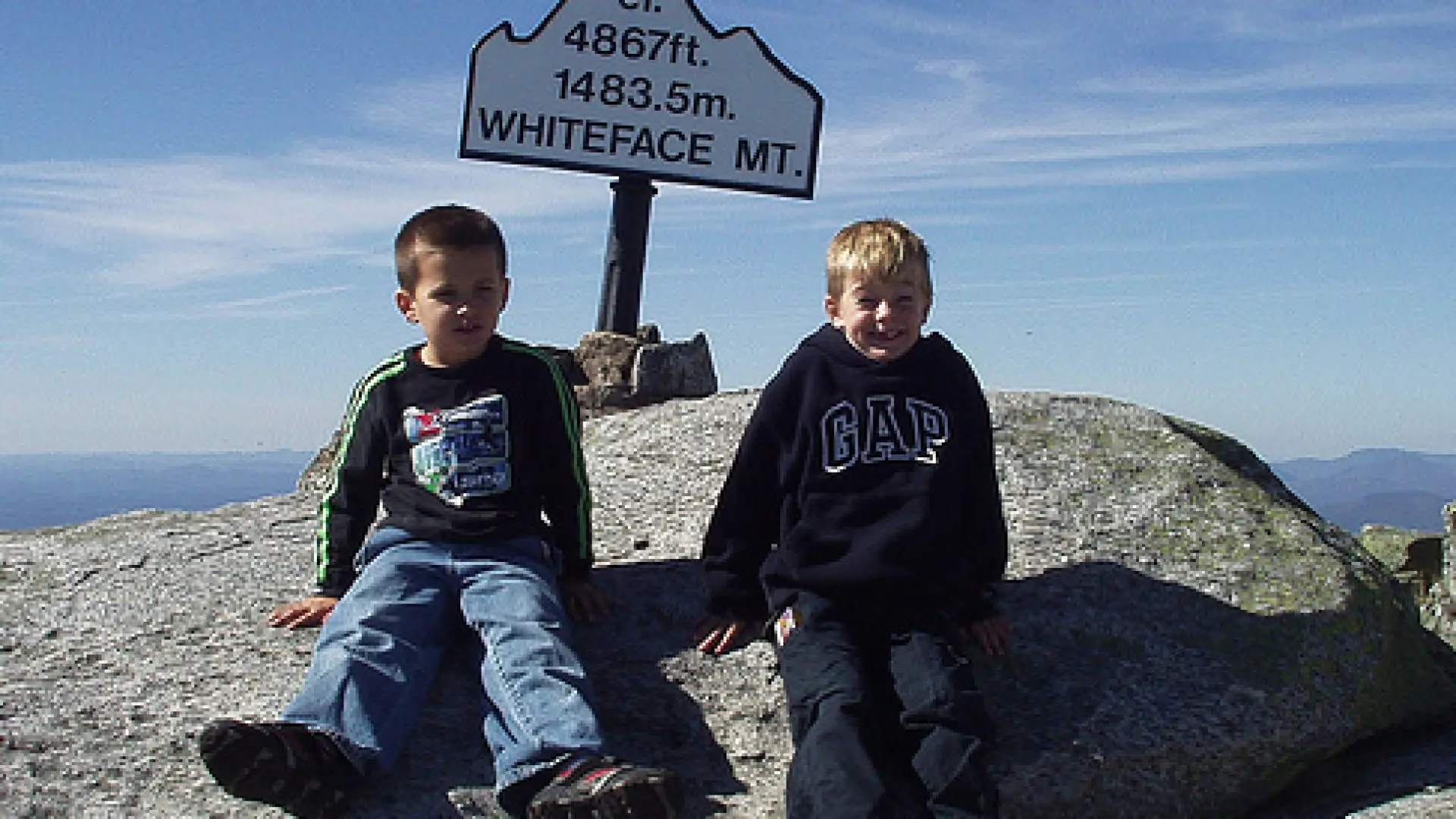 Kids on Whiteface Mountain, Lake Placid, NY