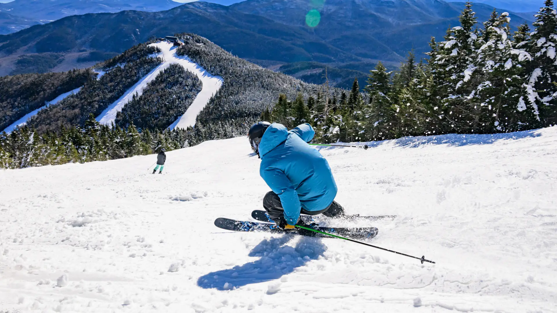 Skiing at Whiteface Mountain.