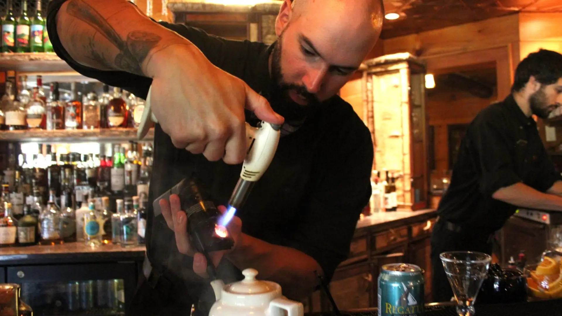 This is how you get smoke into a teapot.