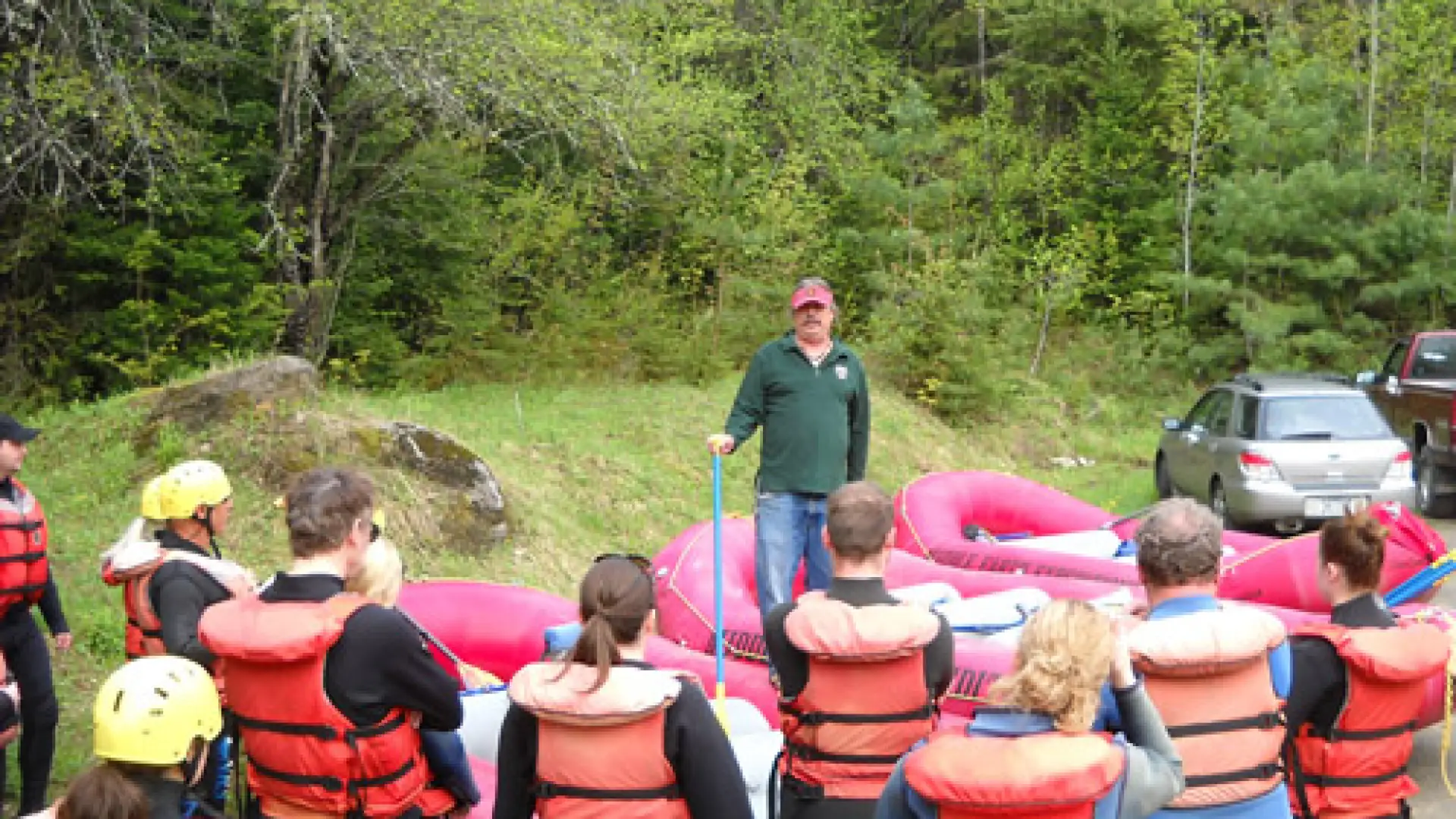 Whitewater instruction