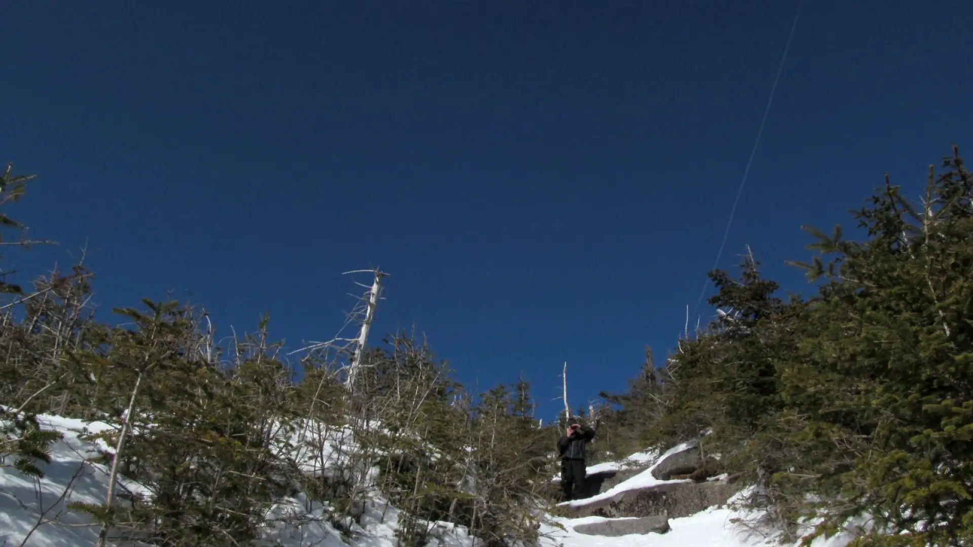 Approaching the summit of Phelps Mountain.