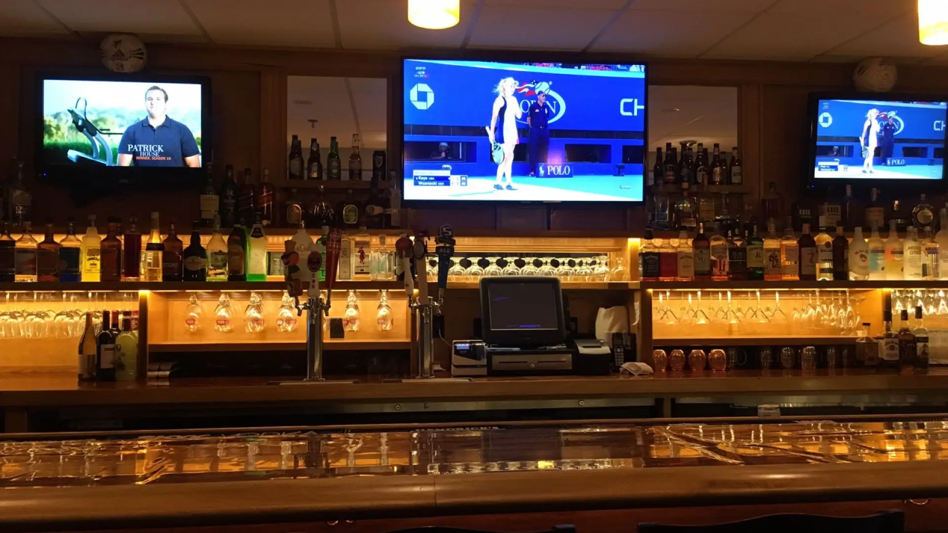 Downstairs bar at Players Sports Bar