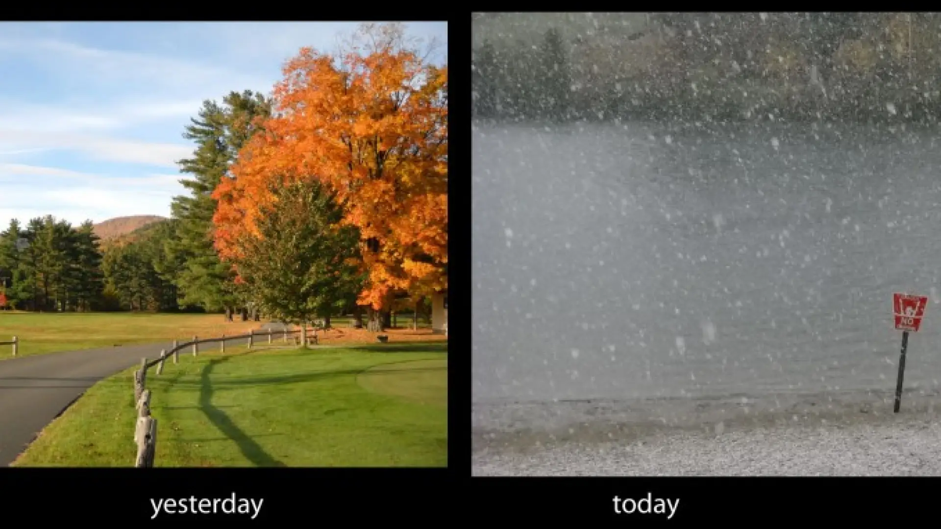 first snow