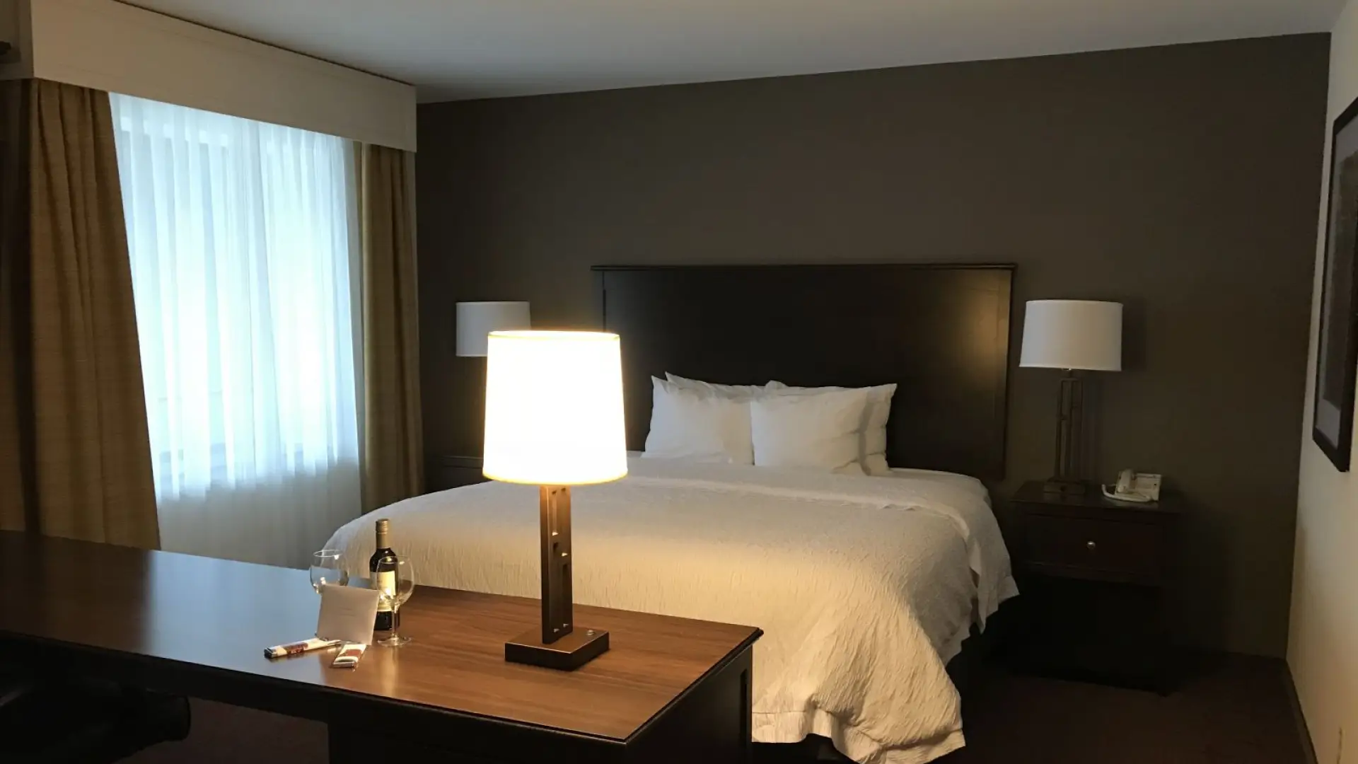 Our gorgeous, nicely appointed room!
