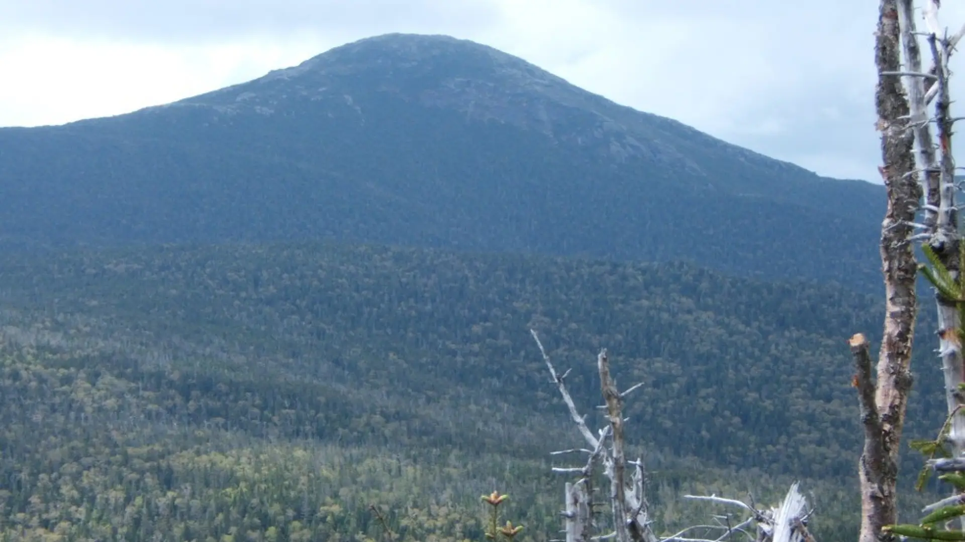 Here is the big one, Mount Marcy, seen from Tabletop.