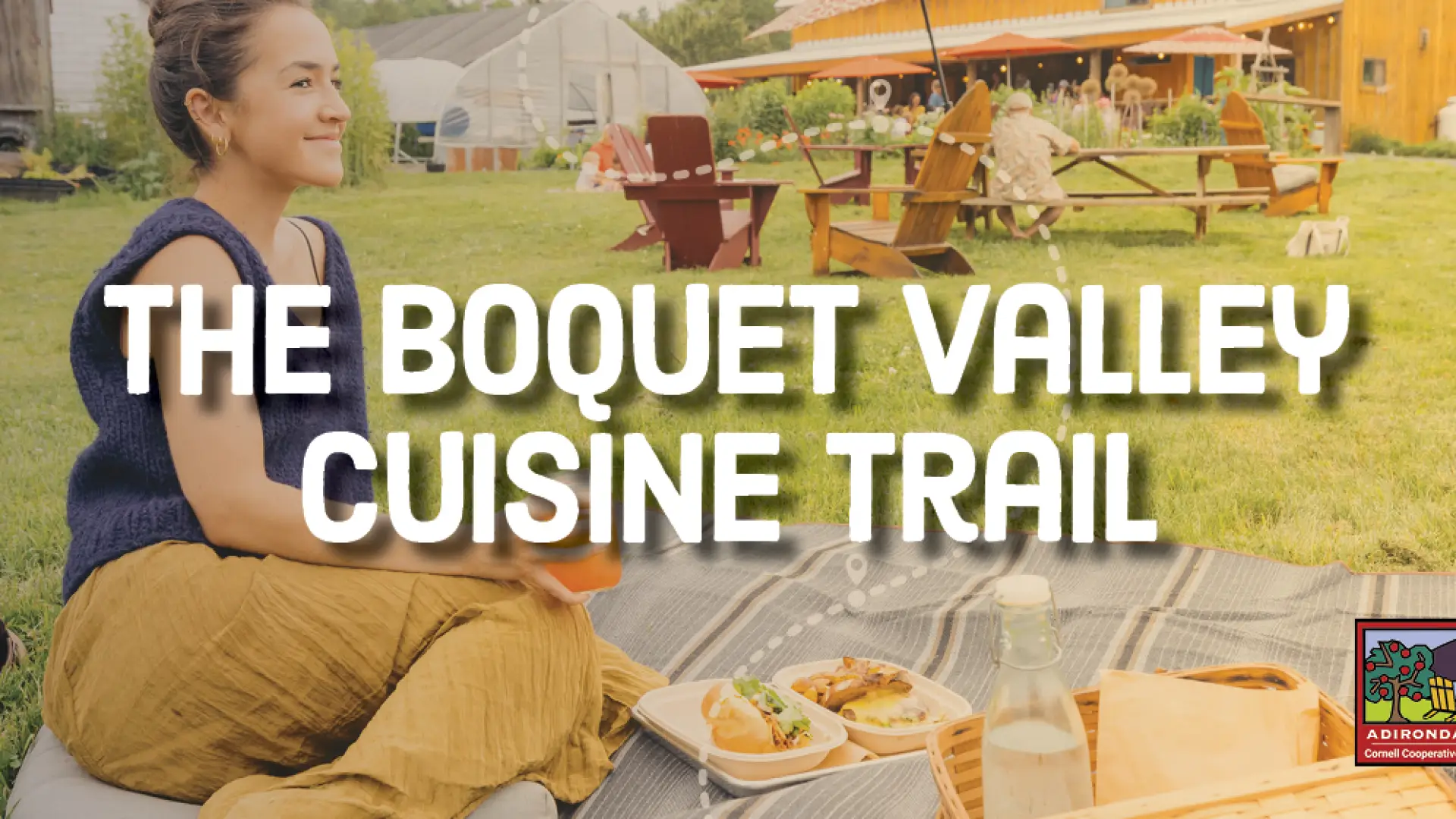 Boquet Valley cusine trail graphic