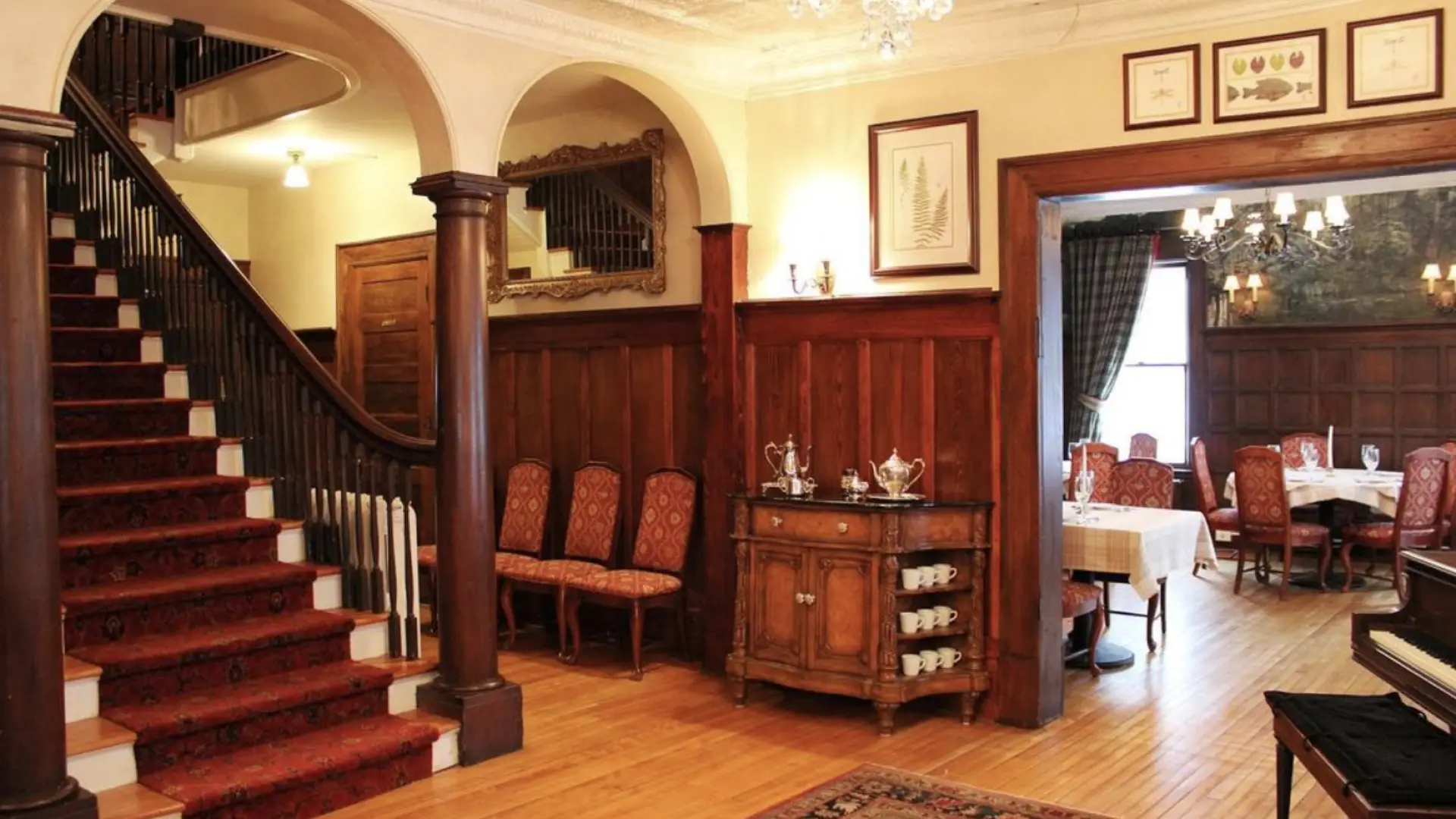A view of the interior of The Interlaken Inn and Restaurant