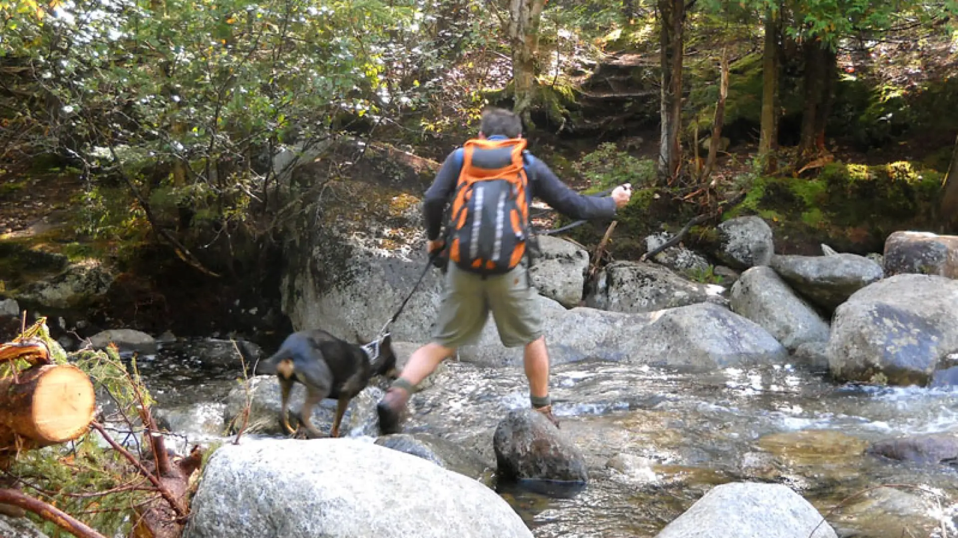 Marcy river crossing