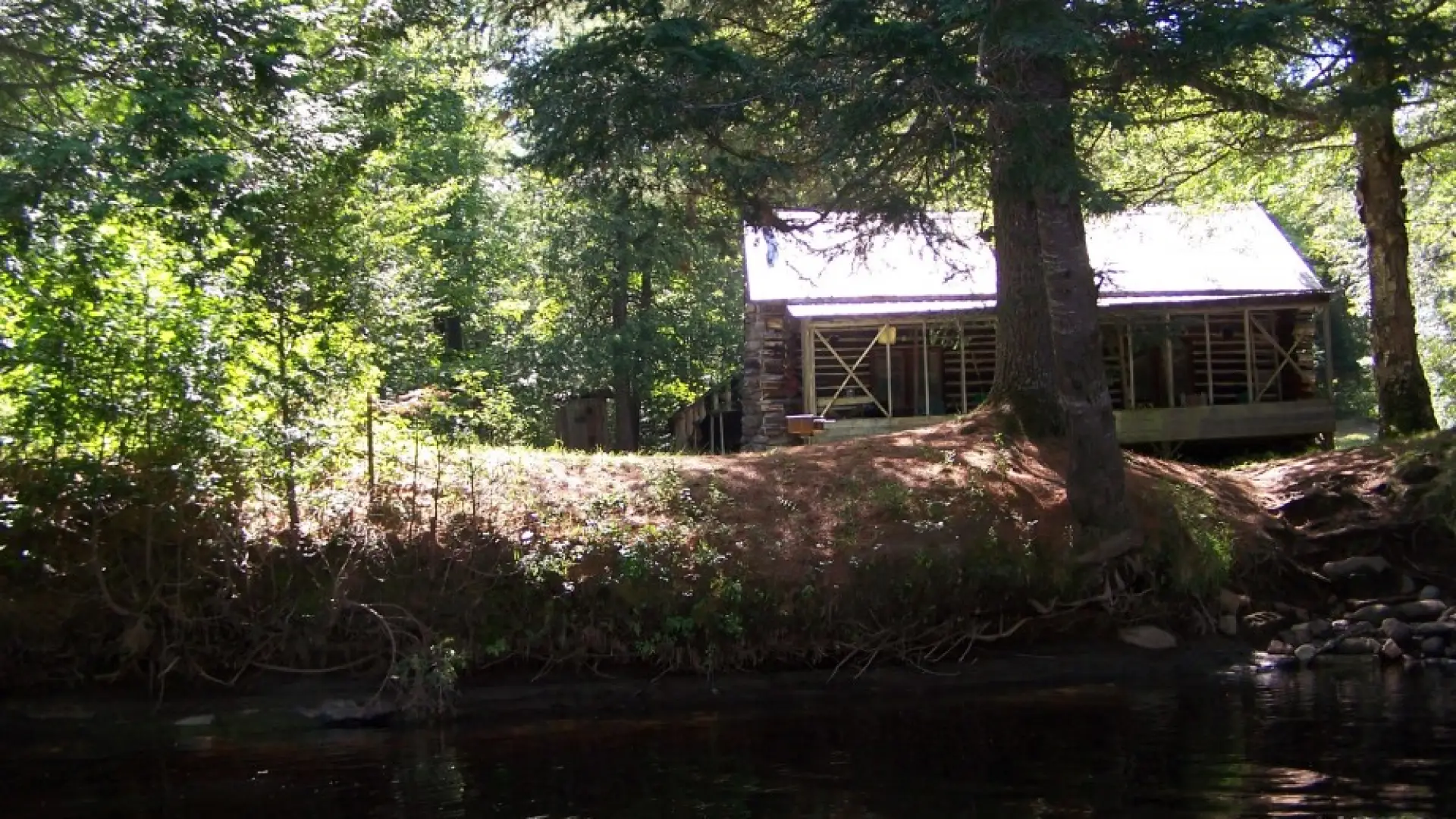 Historic log cabin