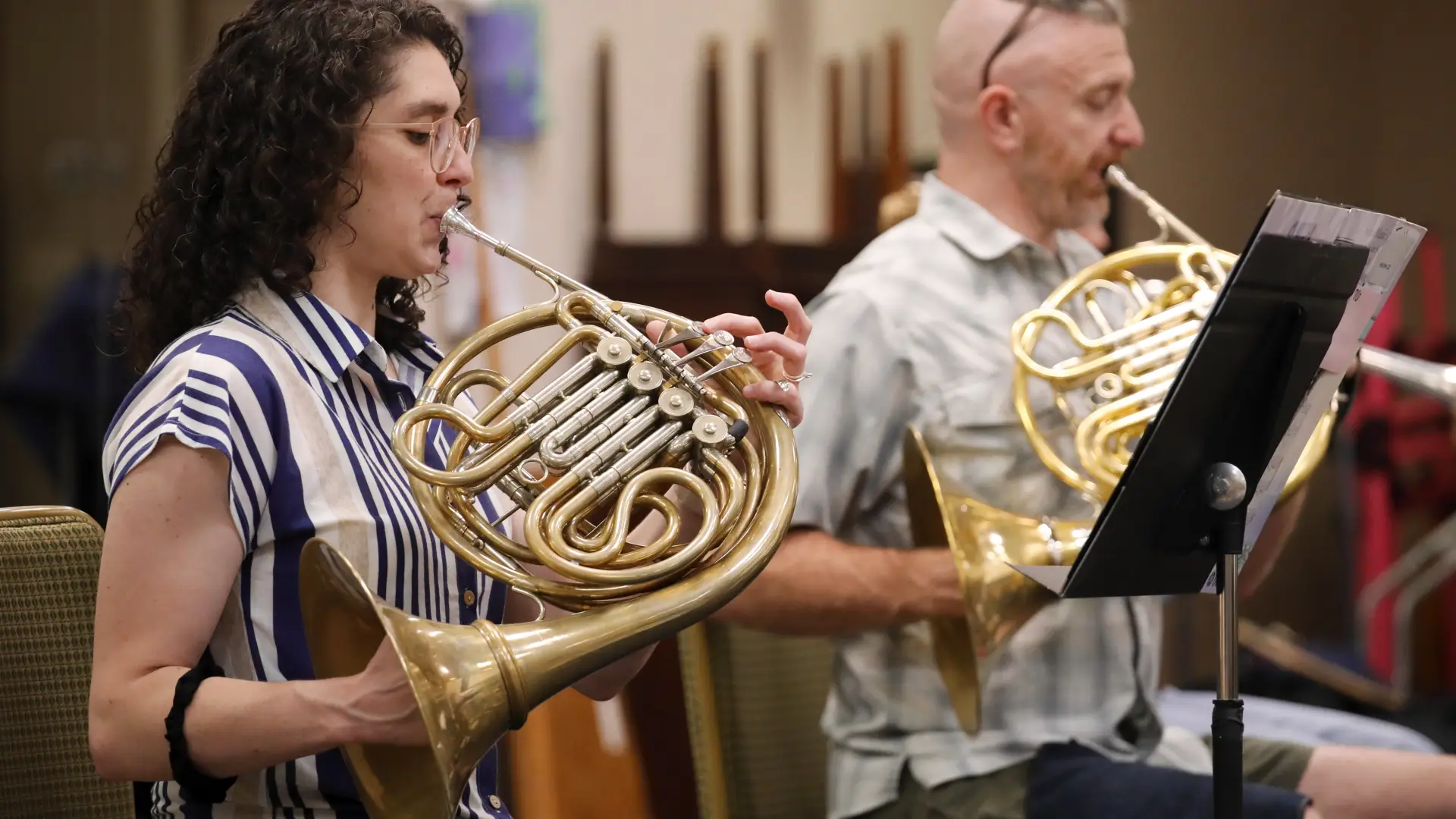 Horn Players Credit to: Lohr McKinstry