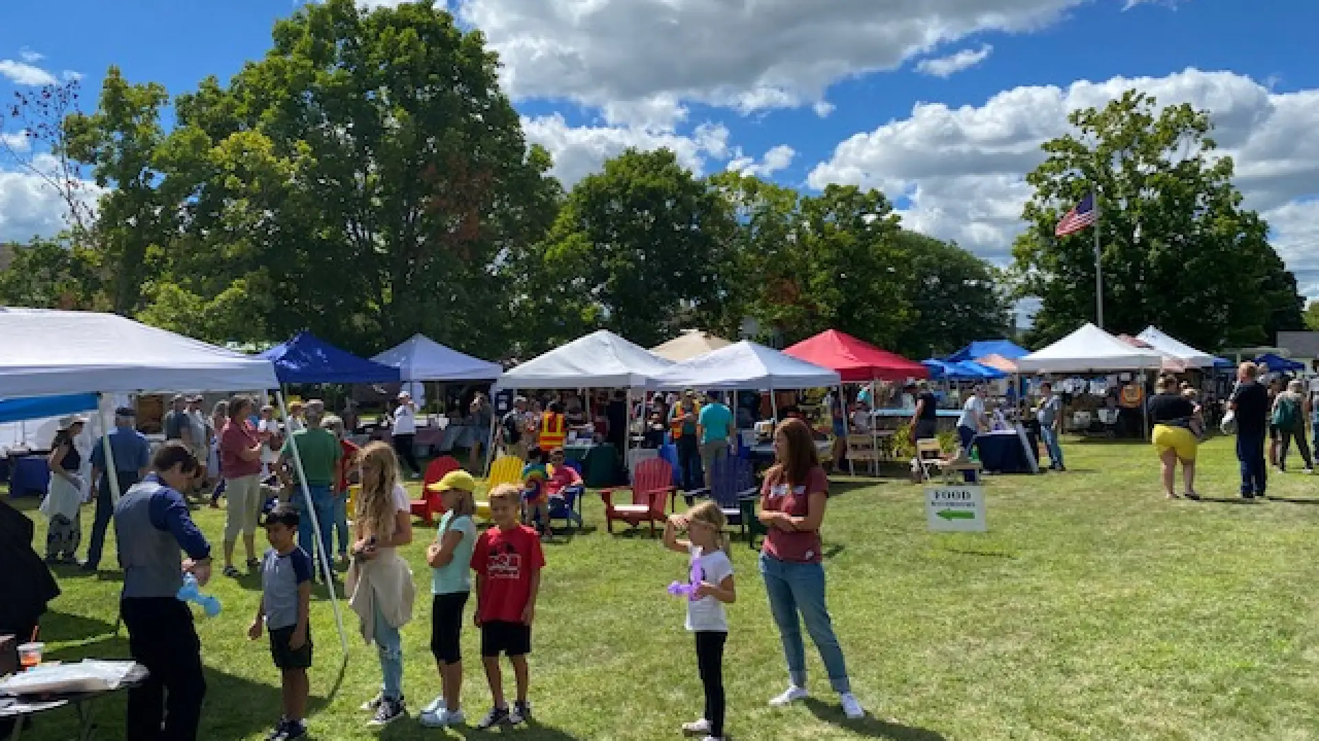 Jay Day Vendor Tents