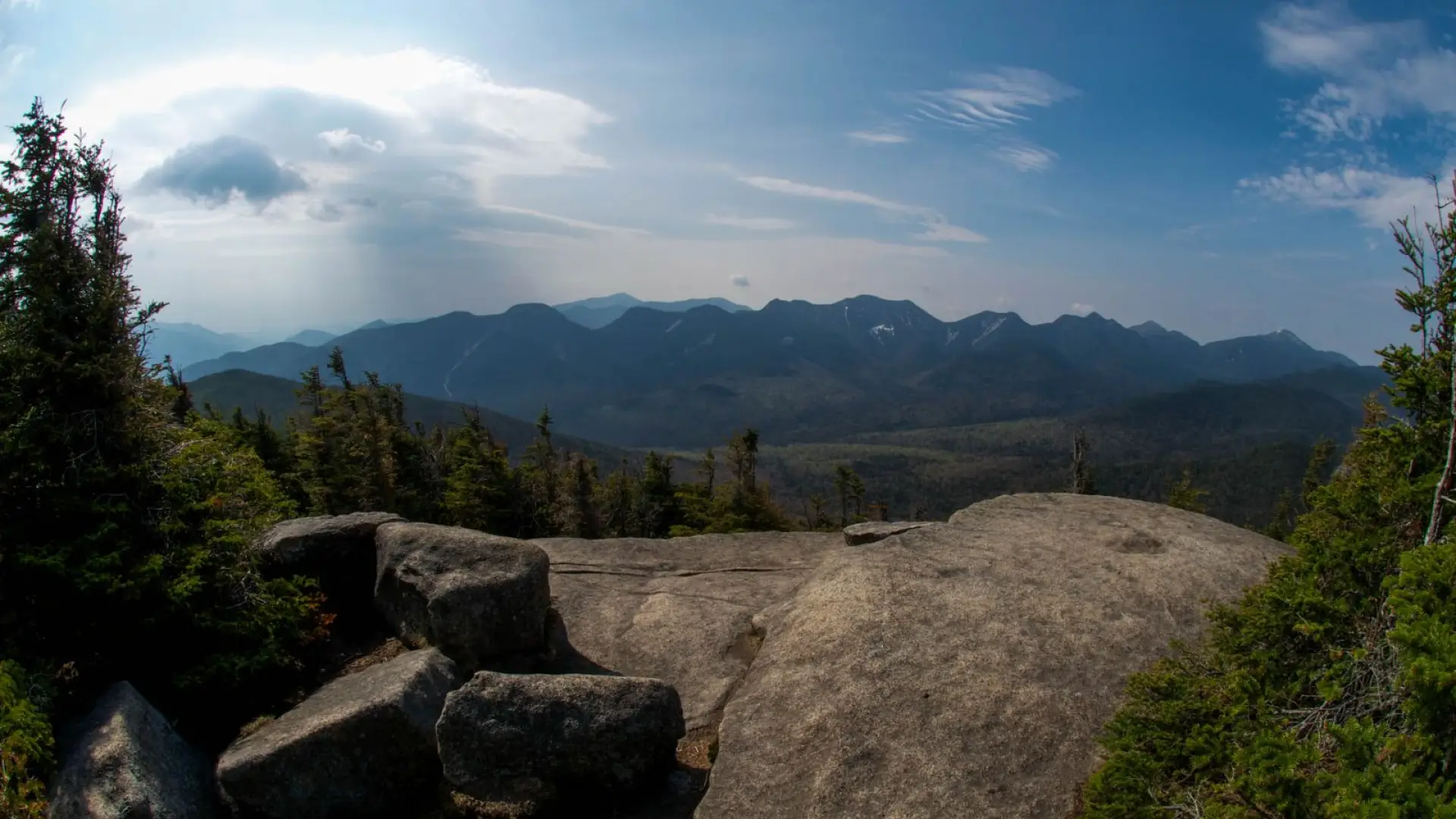 A view from the summit.