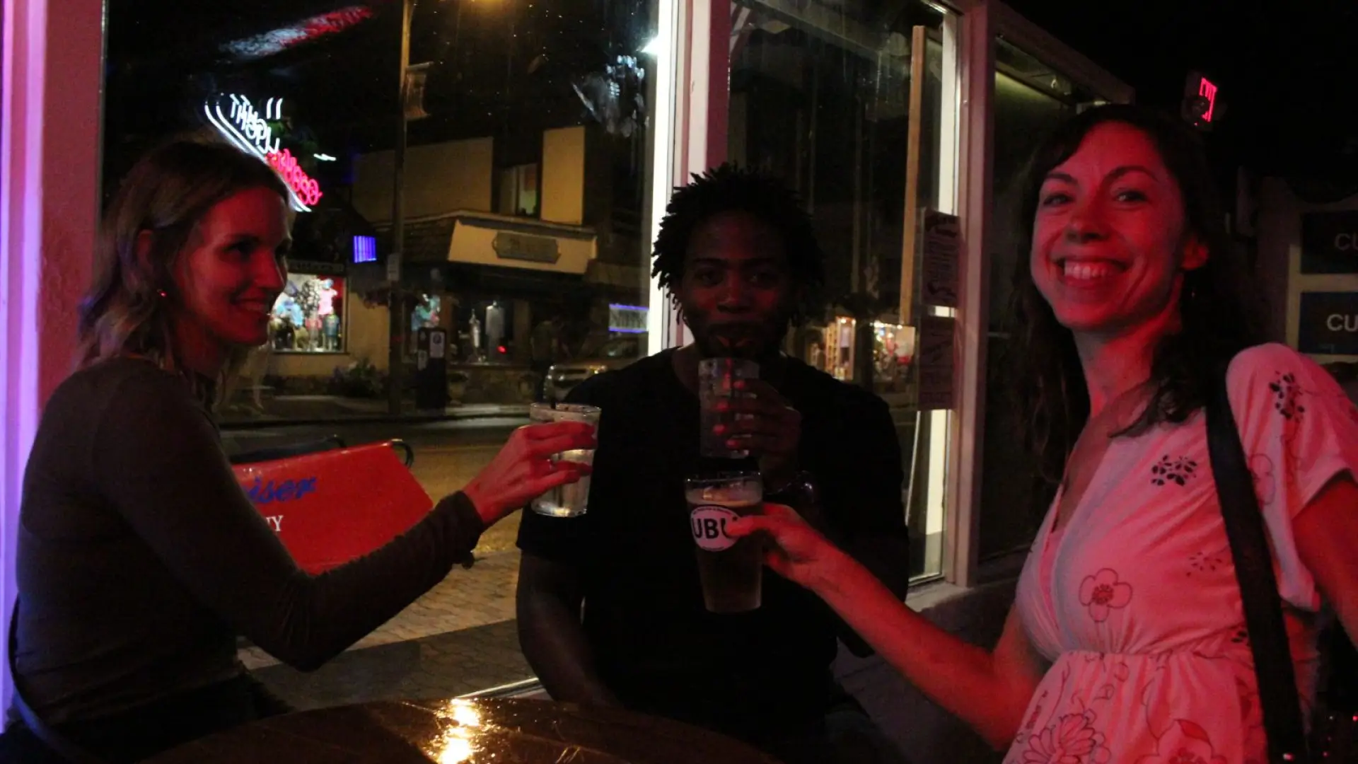 Here's to new friends!