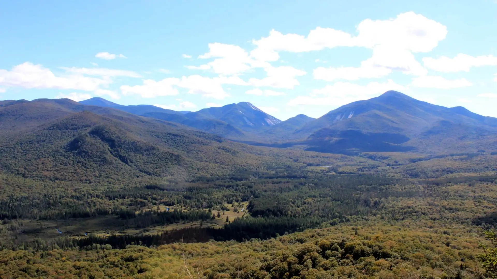 The view from Mount Van Hoevenberg.