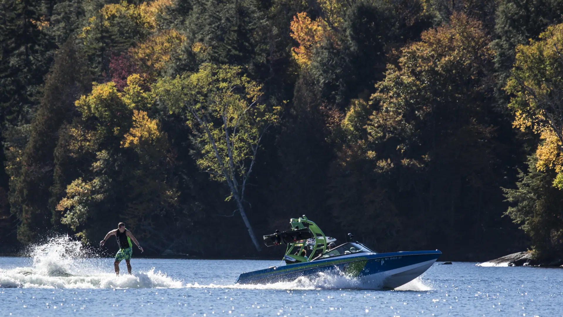 Water skiing is a classic Adirondack thrill.