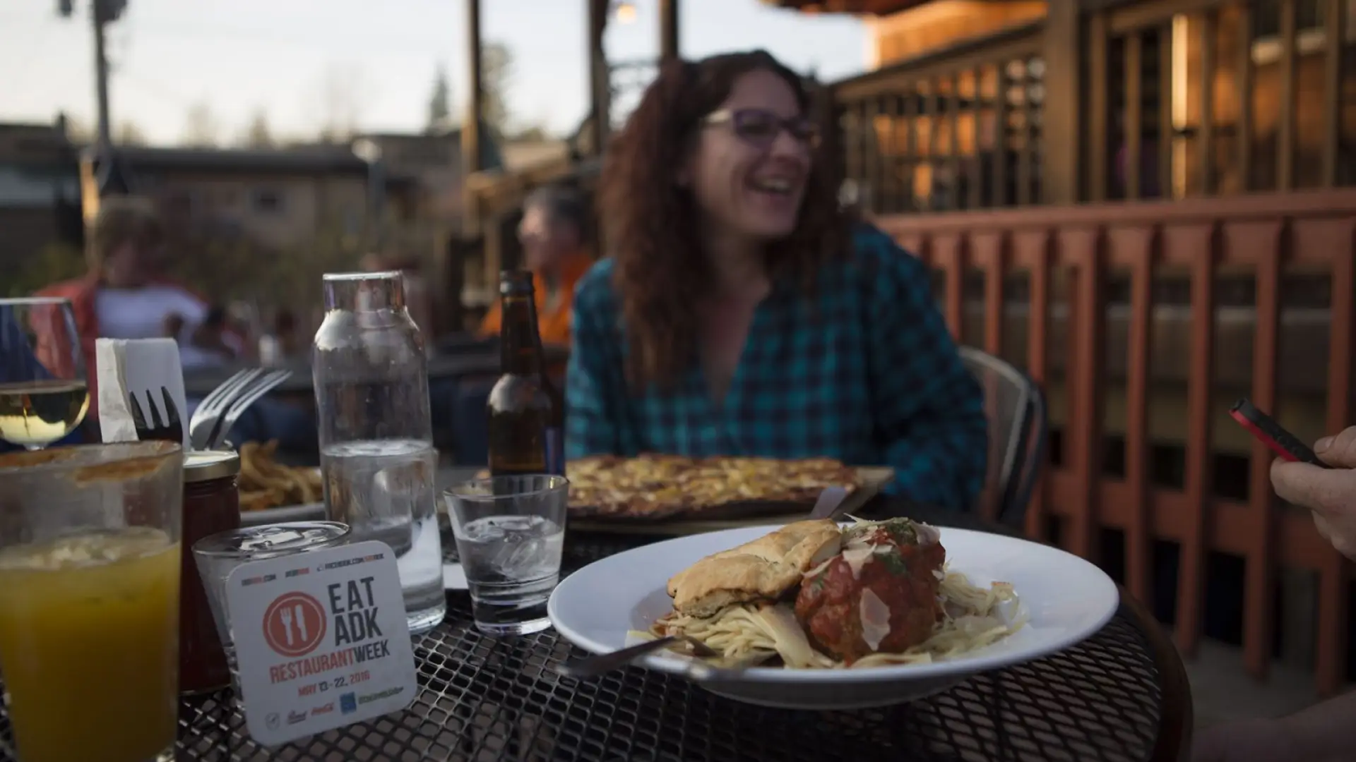 When the weather is warm - we choose the deck — of course!