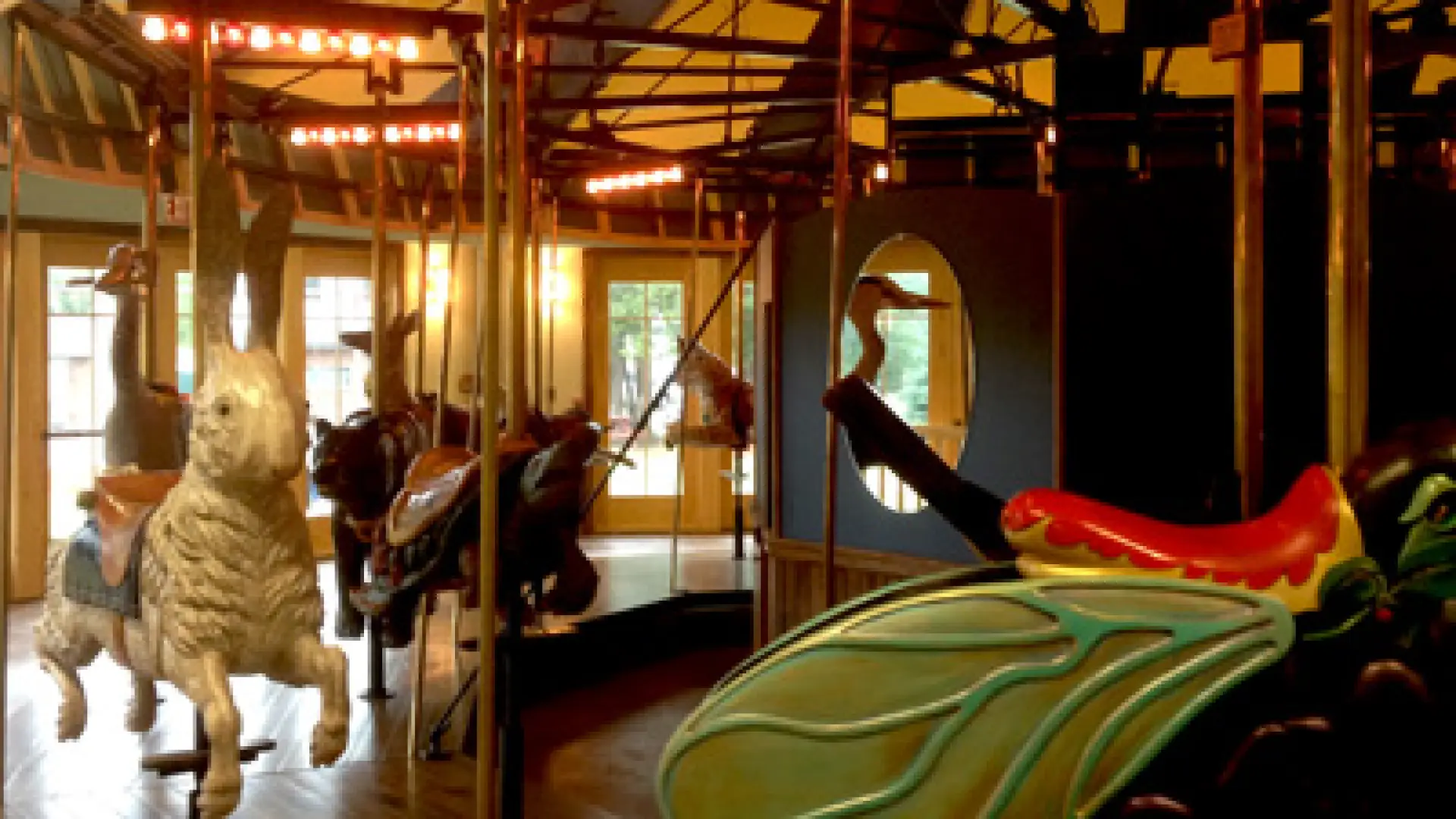 Adirondack Carousel characters